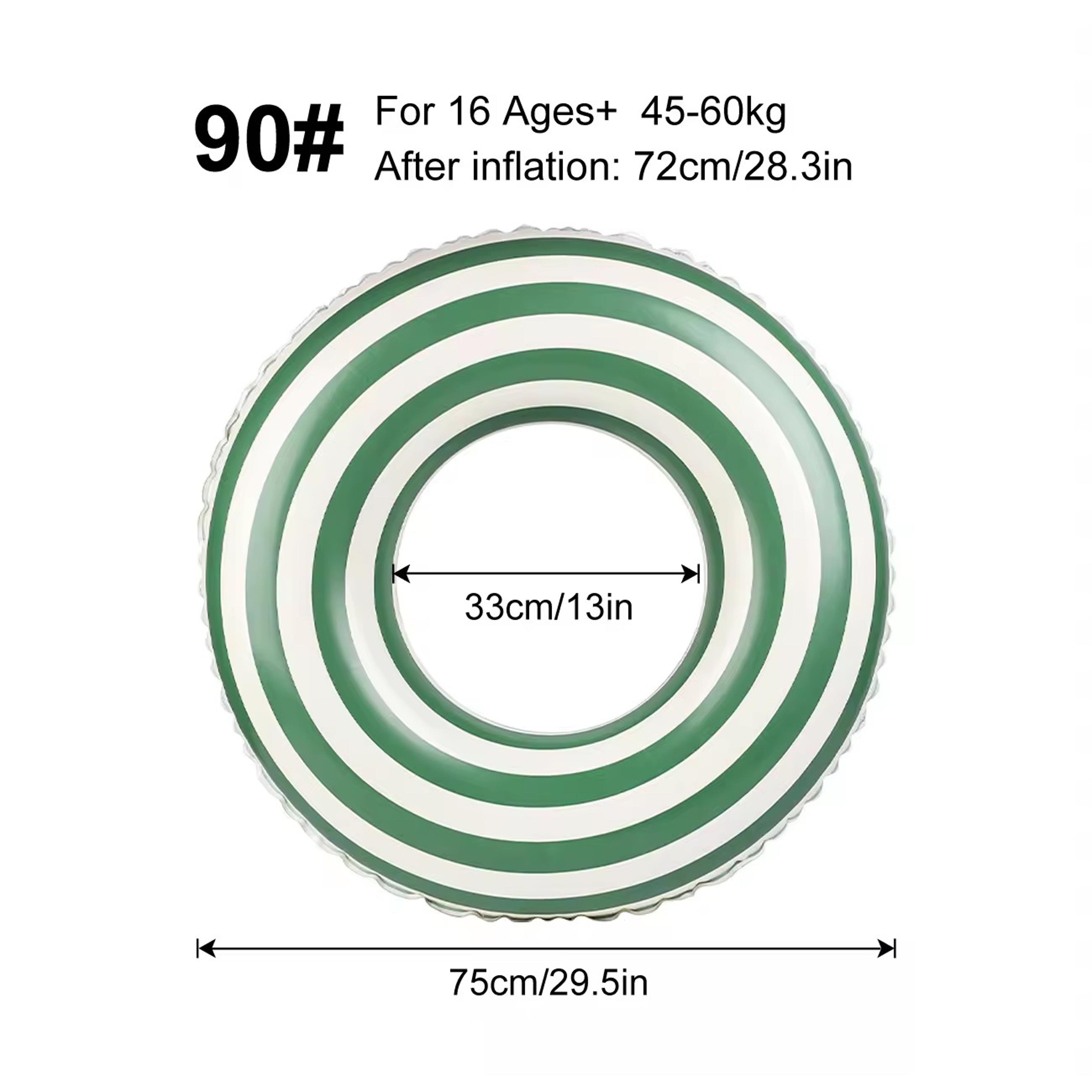 Inflatable Pool Float Swim Ring For Kids  Adults Durable Beach  Pool Swimming Tube 7