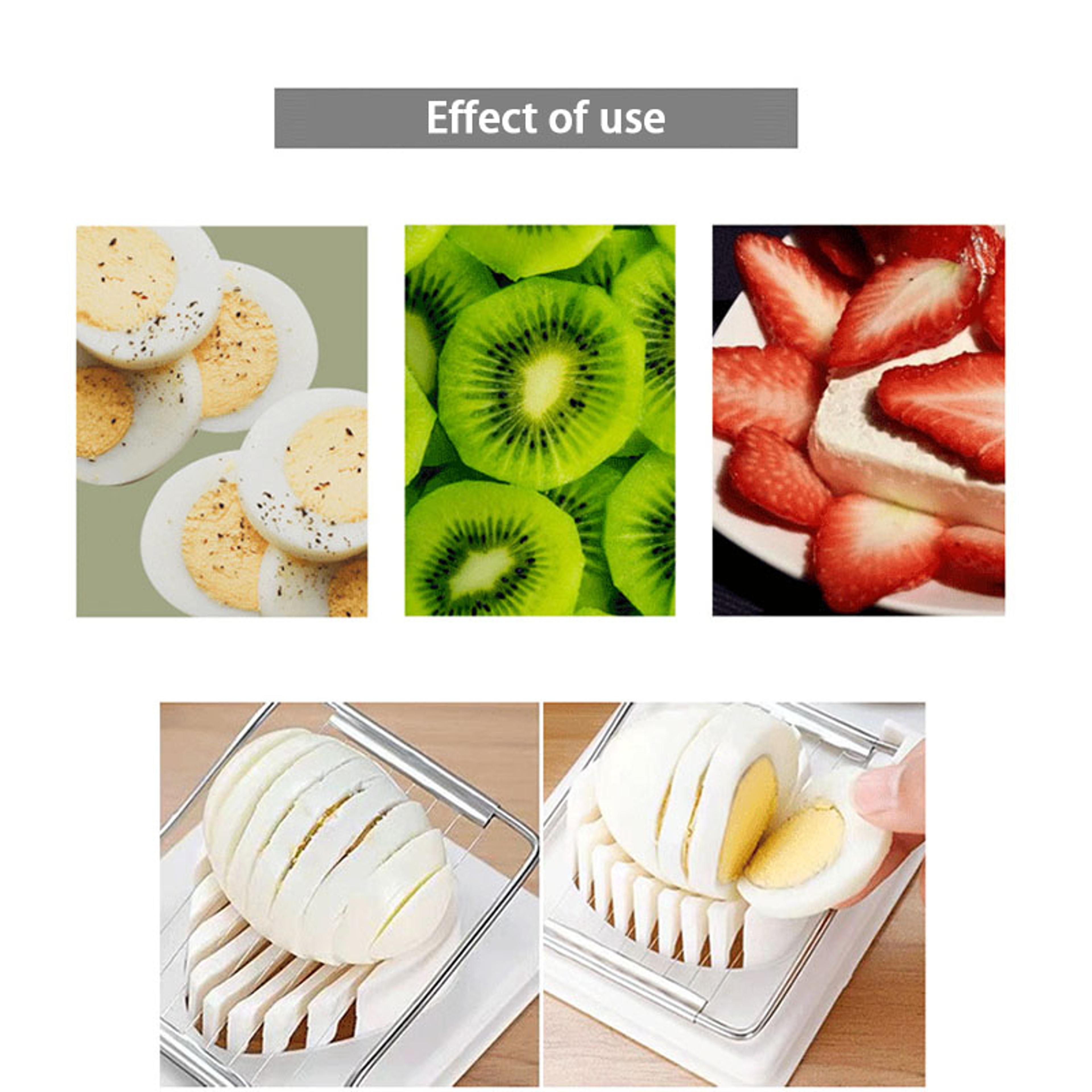Multi Functional Stainless Steel Egg Slicer For Eggs Mushrooms  Soft Fruits Kitchen Cutting Tool 1