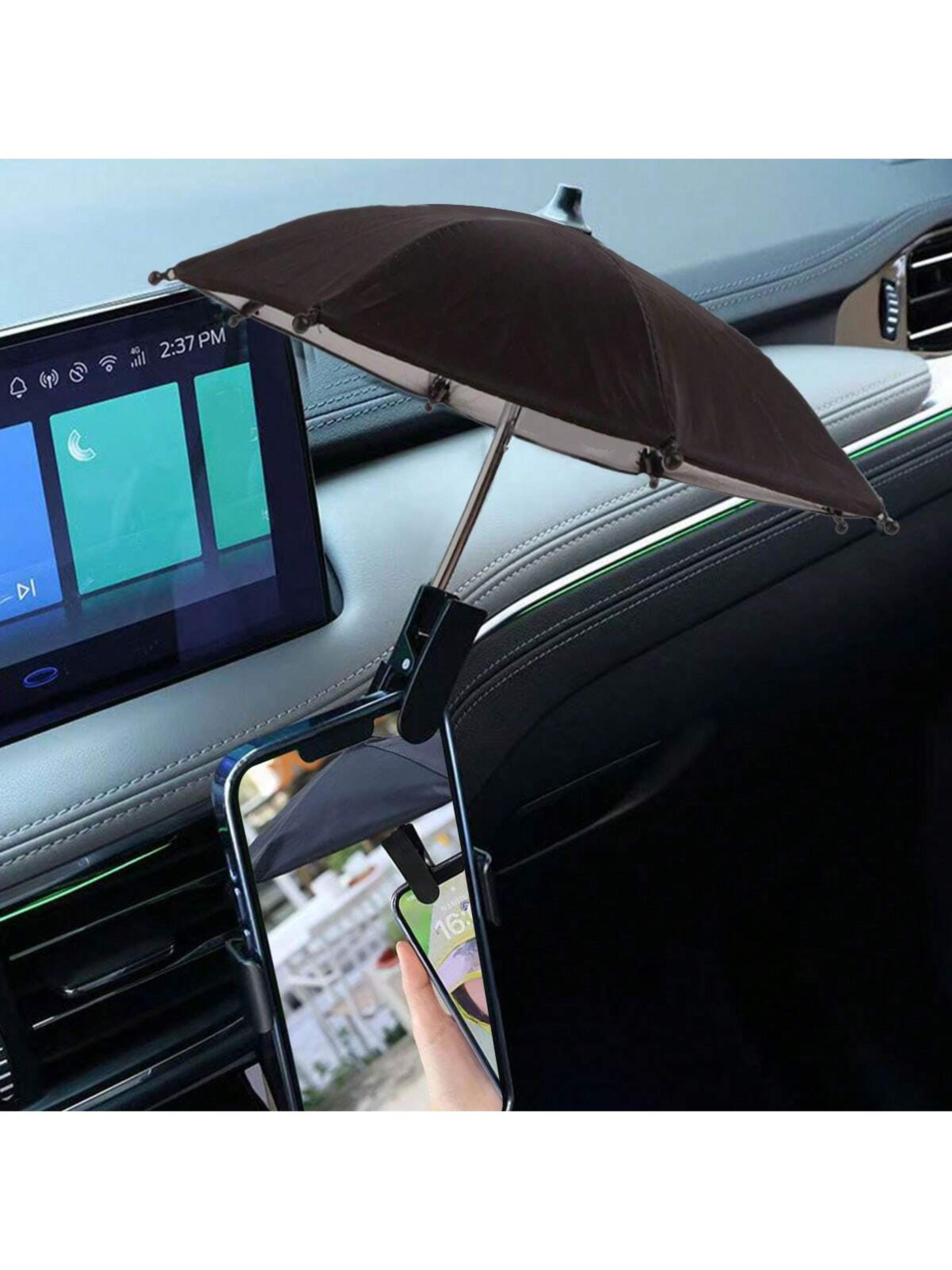 Cute Phone Sunshade Mini Umbrella Clip For Bikes Strollers  Phone Decoration 2