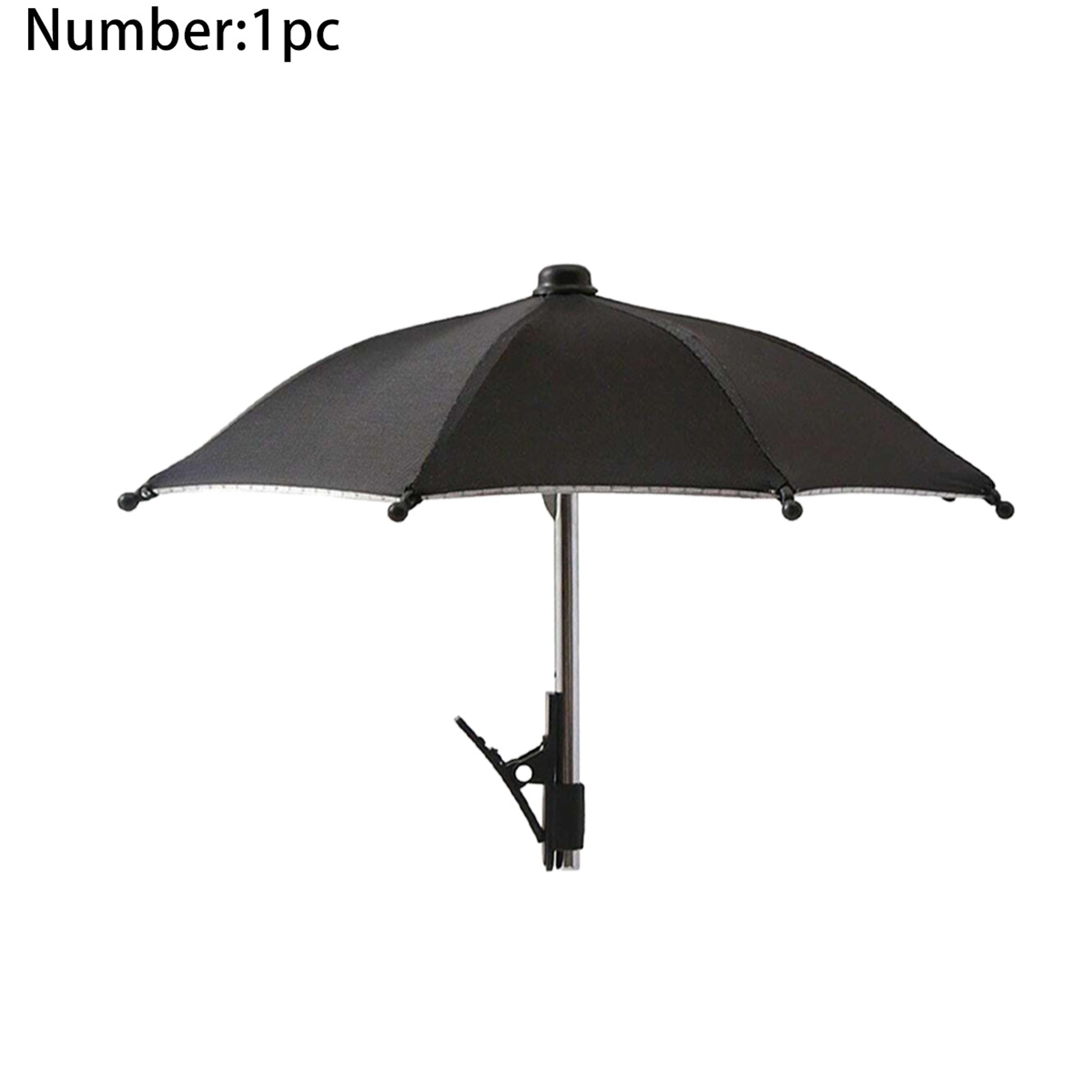 Cute Phone Sunshade Mini Umbrella Clip For Bikes Strollers  Phone Decoration 6