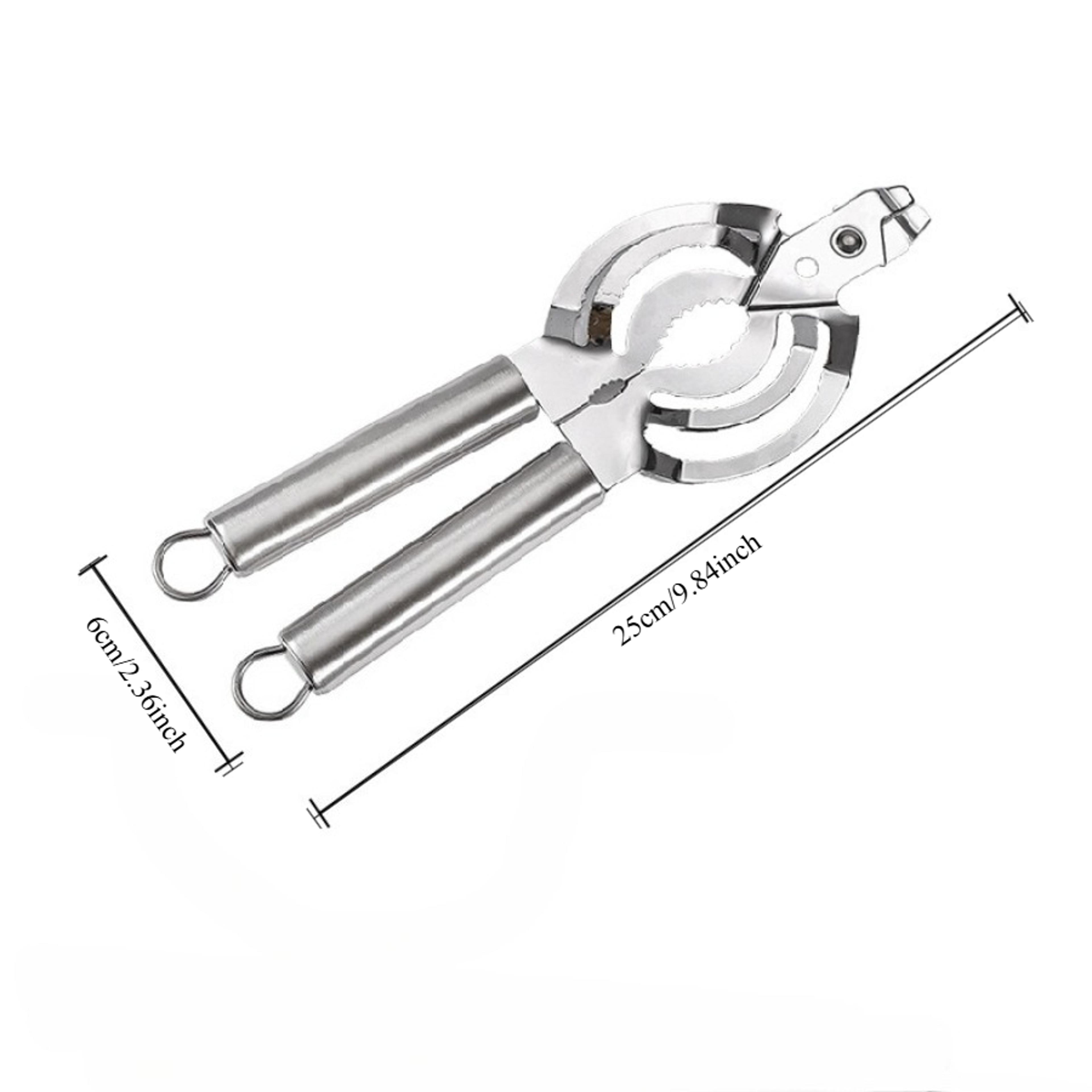 Stainless Steel Can Opener Multifunction Manual Kitchen Gadget For Cans  Bottle Caps 5