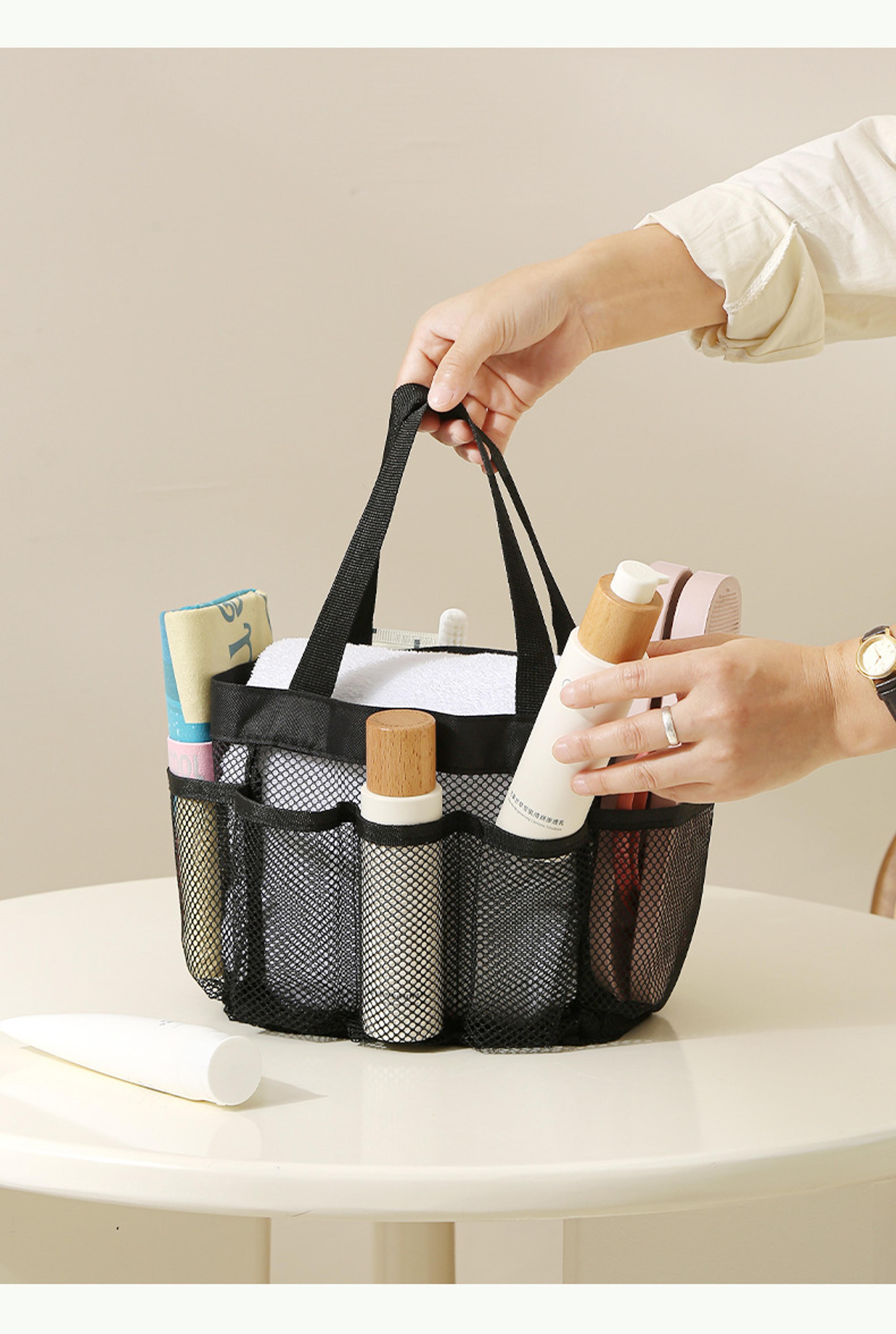Quick Dry Mesh Shower Caddy Travel Toiletry Tote For Gym Beach Dorm  Camping 3