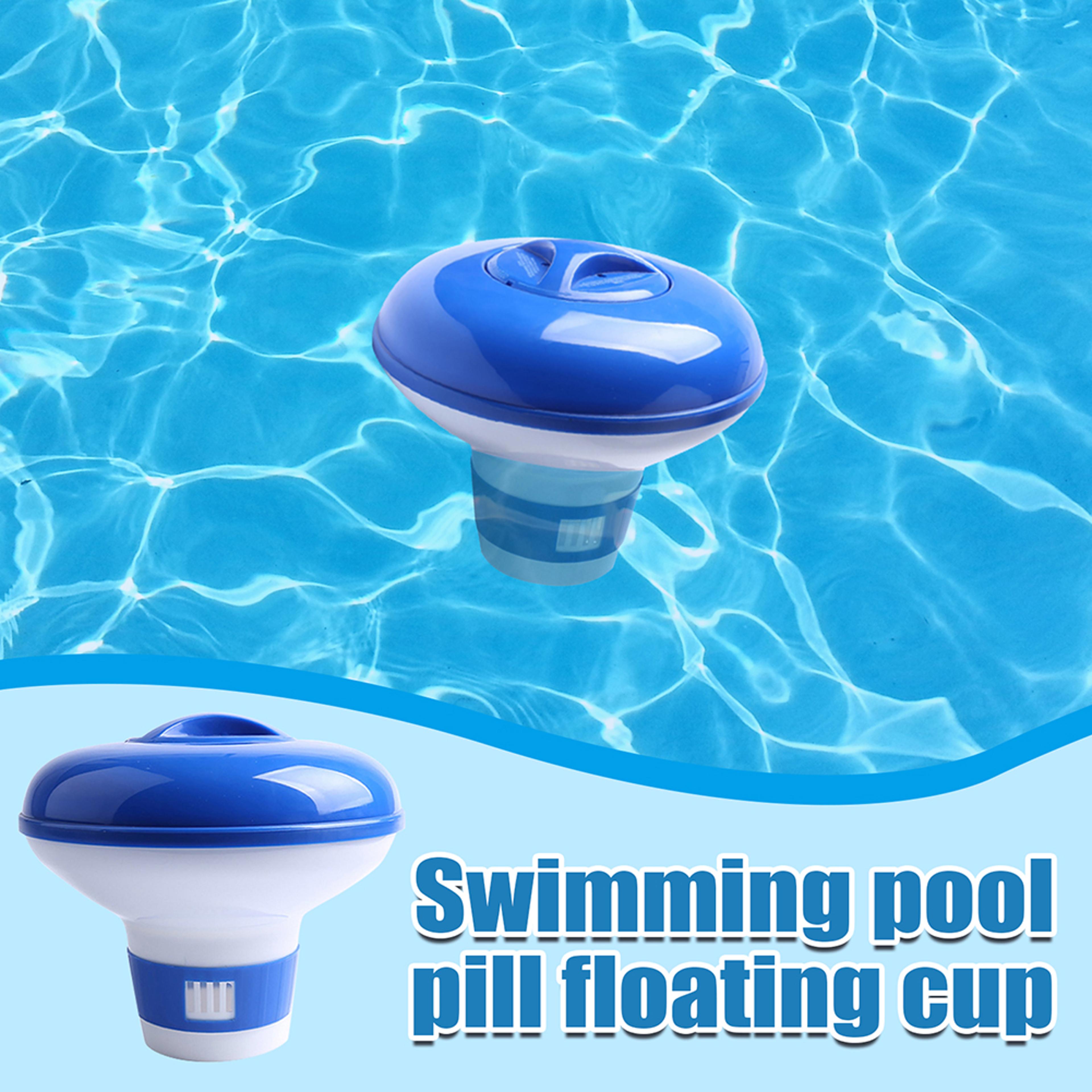 Floating Pool Chlorine Dispenser For Chlorine  Bromine Tablets  Adjustable Pool Chemical Floater Fo 3