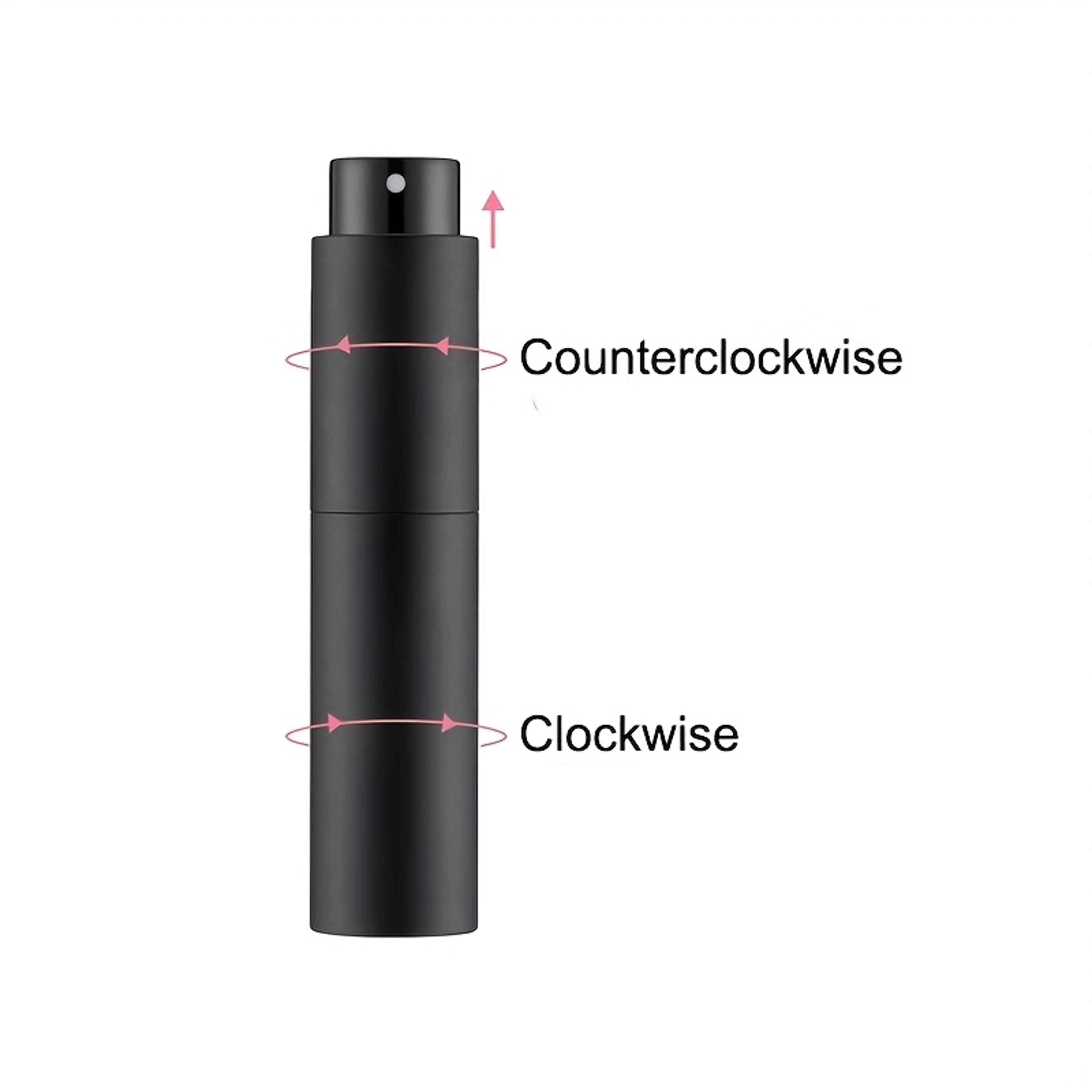 Travel Perfume Sprayer Refillable Perfume Atomizer  Portable Cologne Spray Bottle 2