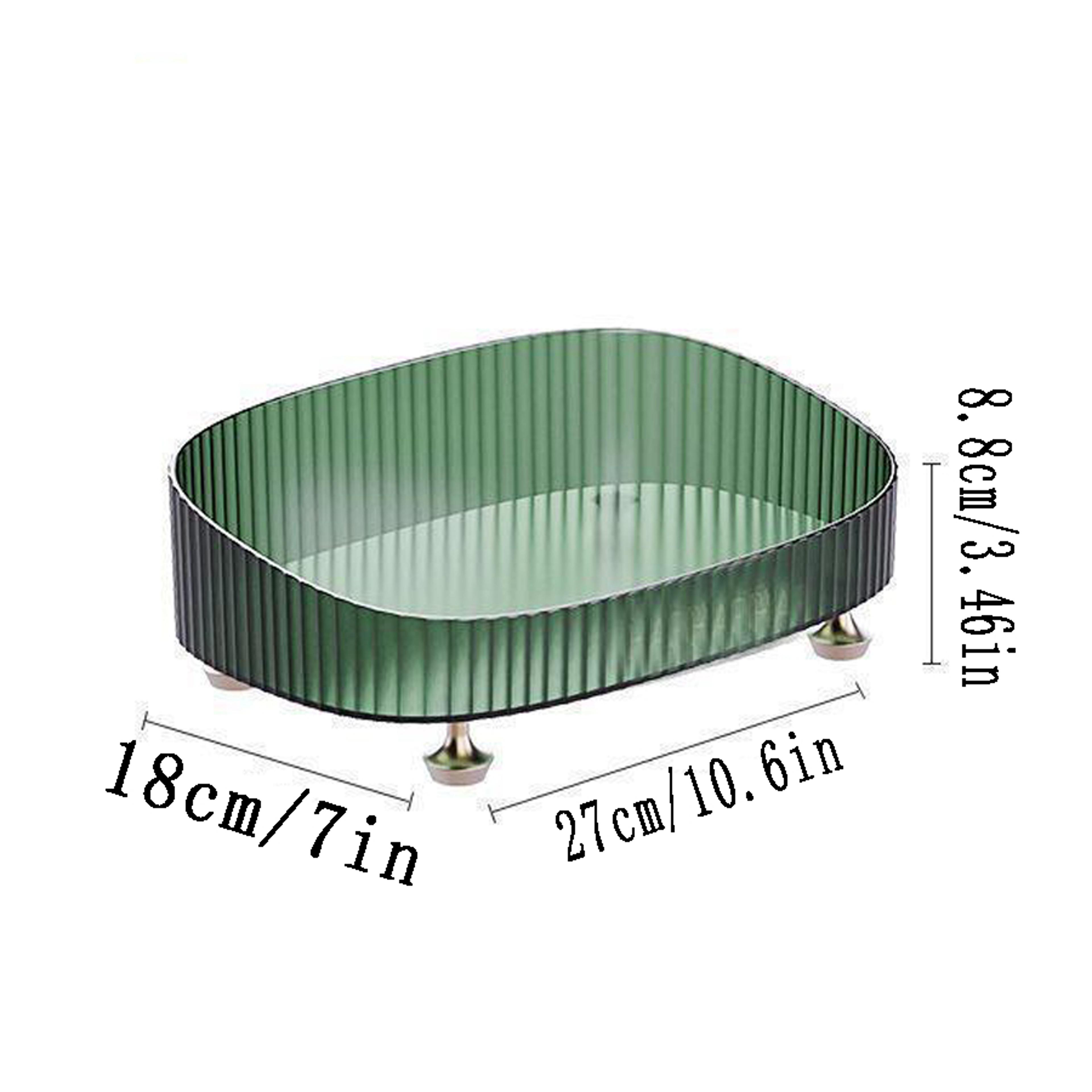 Light Luxury Perfume Organizer Tray For Vanity Bathroom Countertop And Cosmetics 1