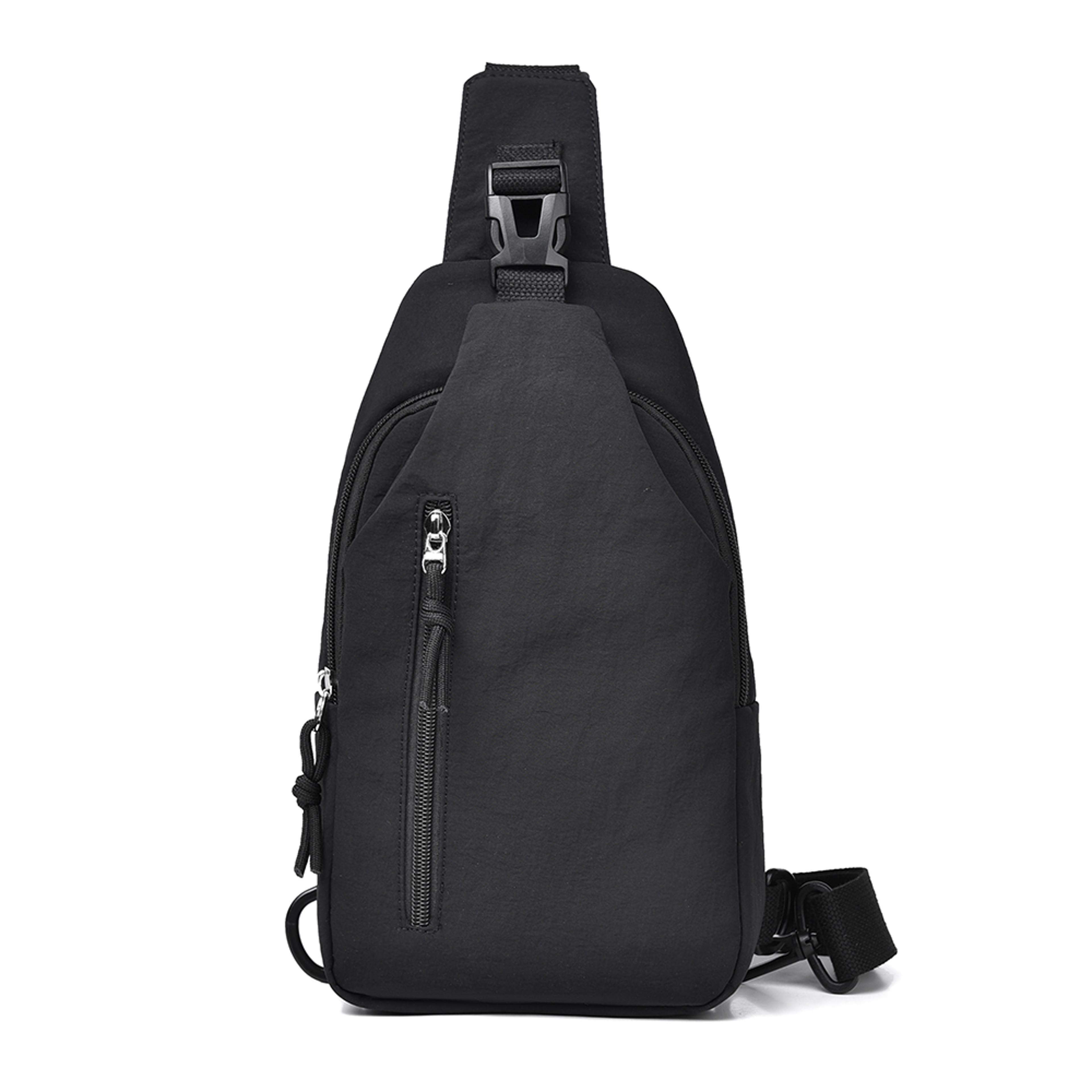 Large Capacity Nylon Crossbody Sling Bag For Men  Women Lightweight Travel Chest Bag 1