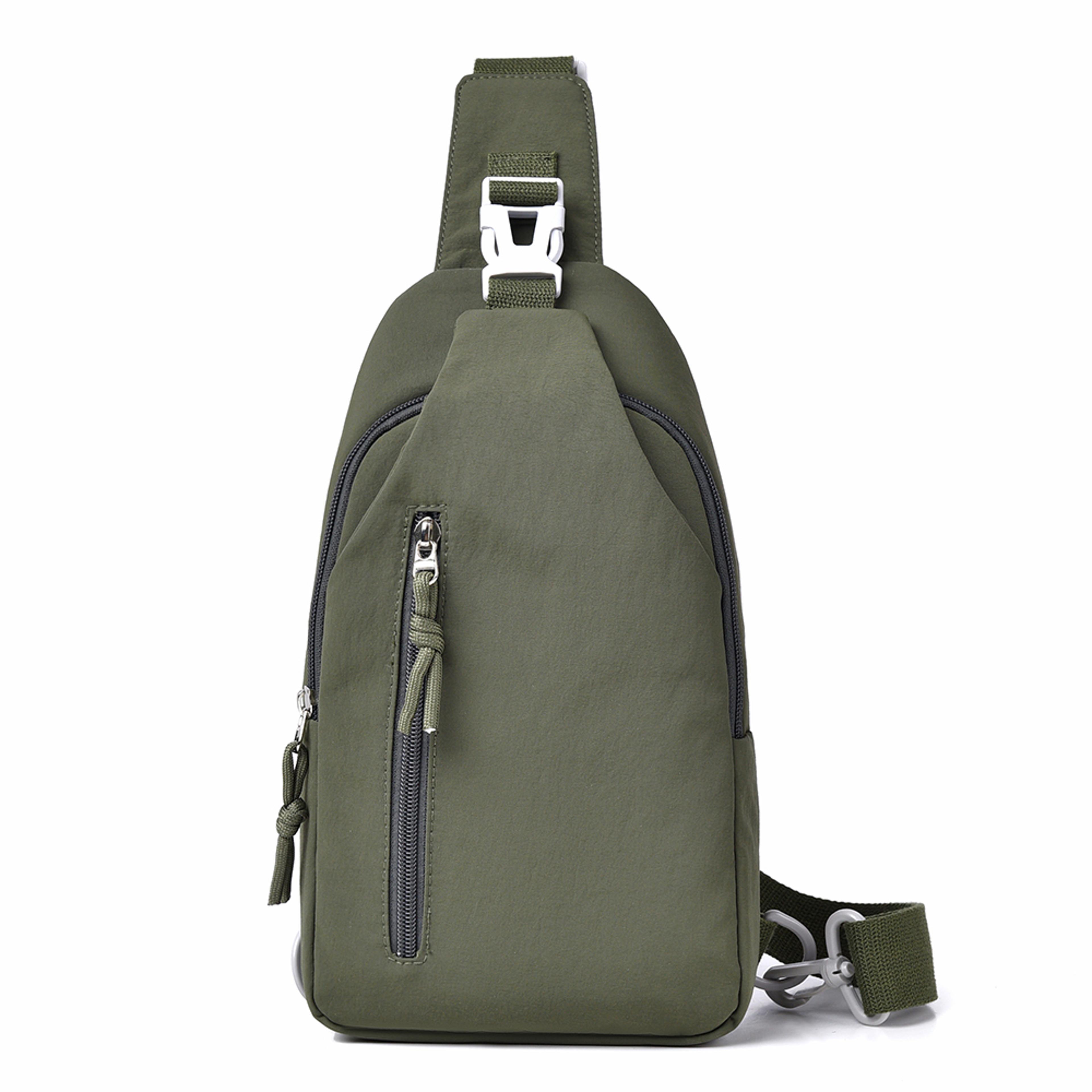 Large Capacity Nylon Crossbody Sling Bag For Men  Women Lightweight Travel Chest Bag 2