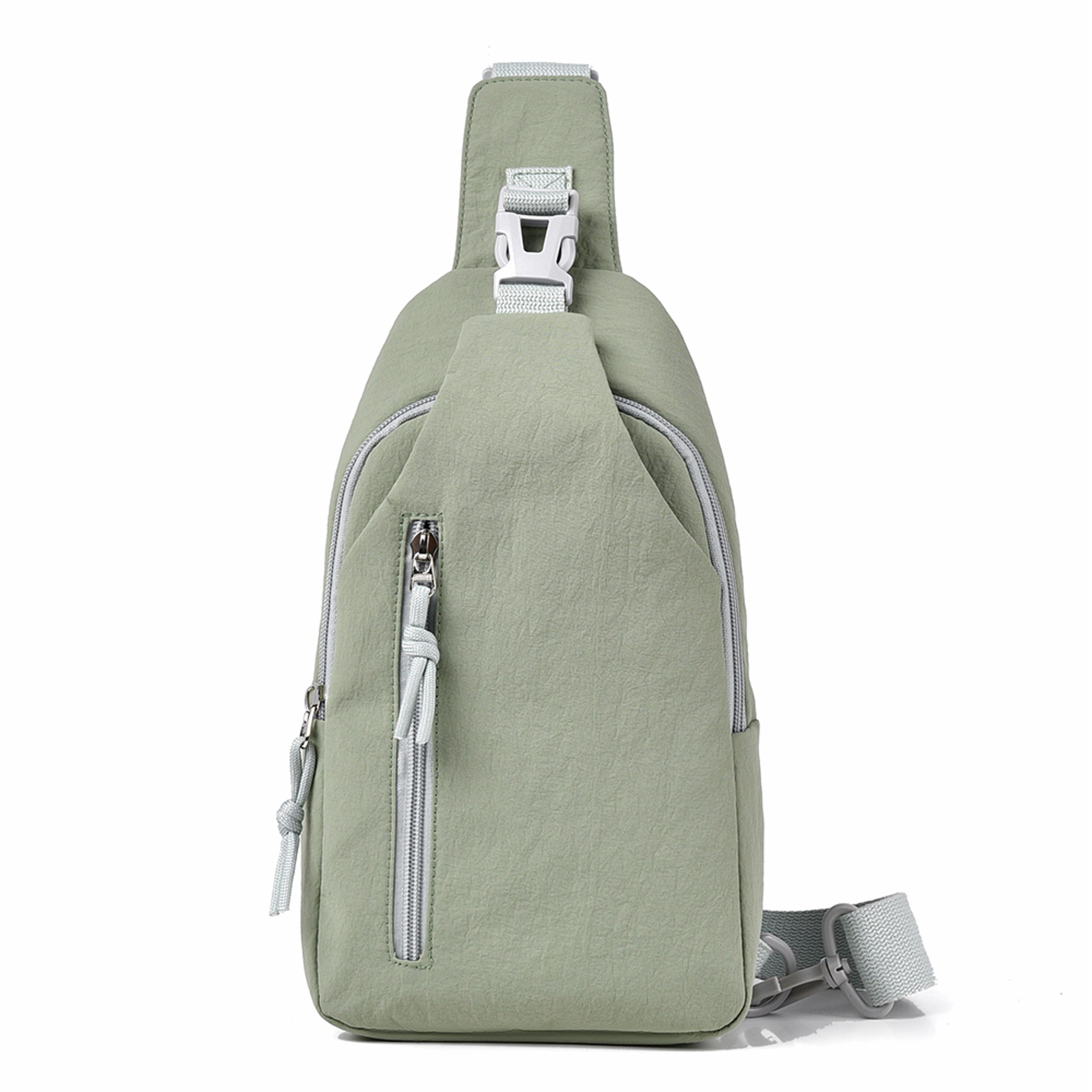 Large Capacity Nylon Crossbody Sling Bag For Men  Women Lightweight Travel Chest Bag 3