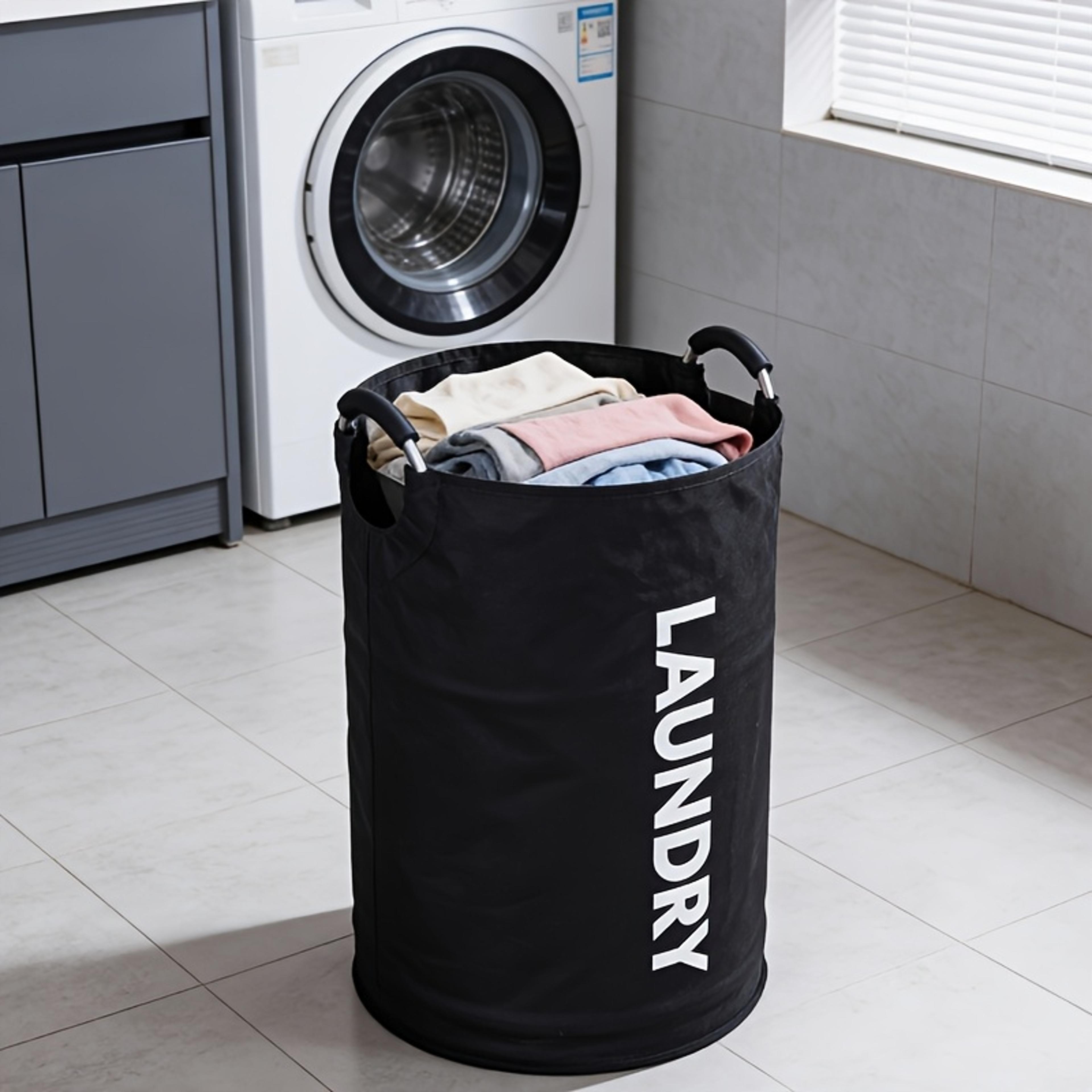 Extra Large Foldable Laundry Basket Sturdy Clothes Storage Hamper 4