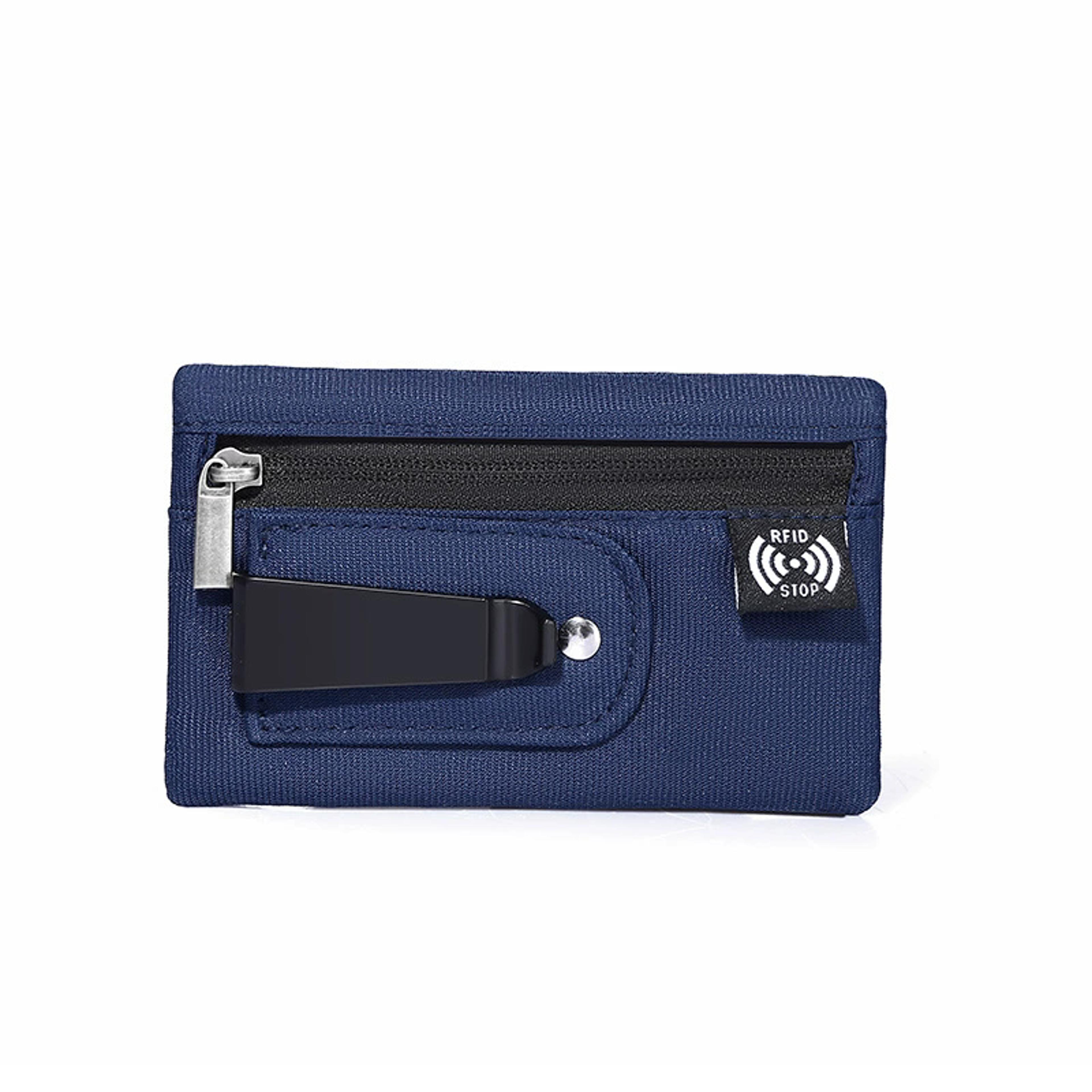 Blocking Hidden Travel Wallet Secure Clip On Money Pouch For Cards  Cash 0