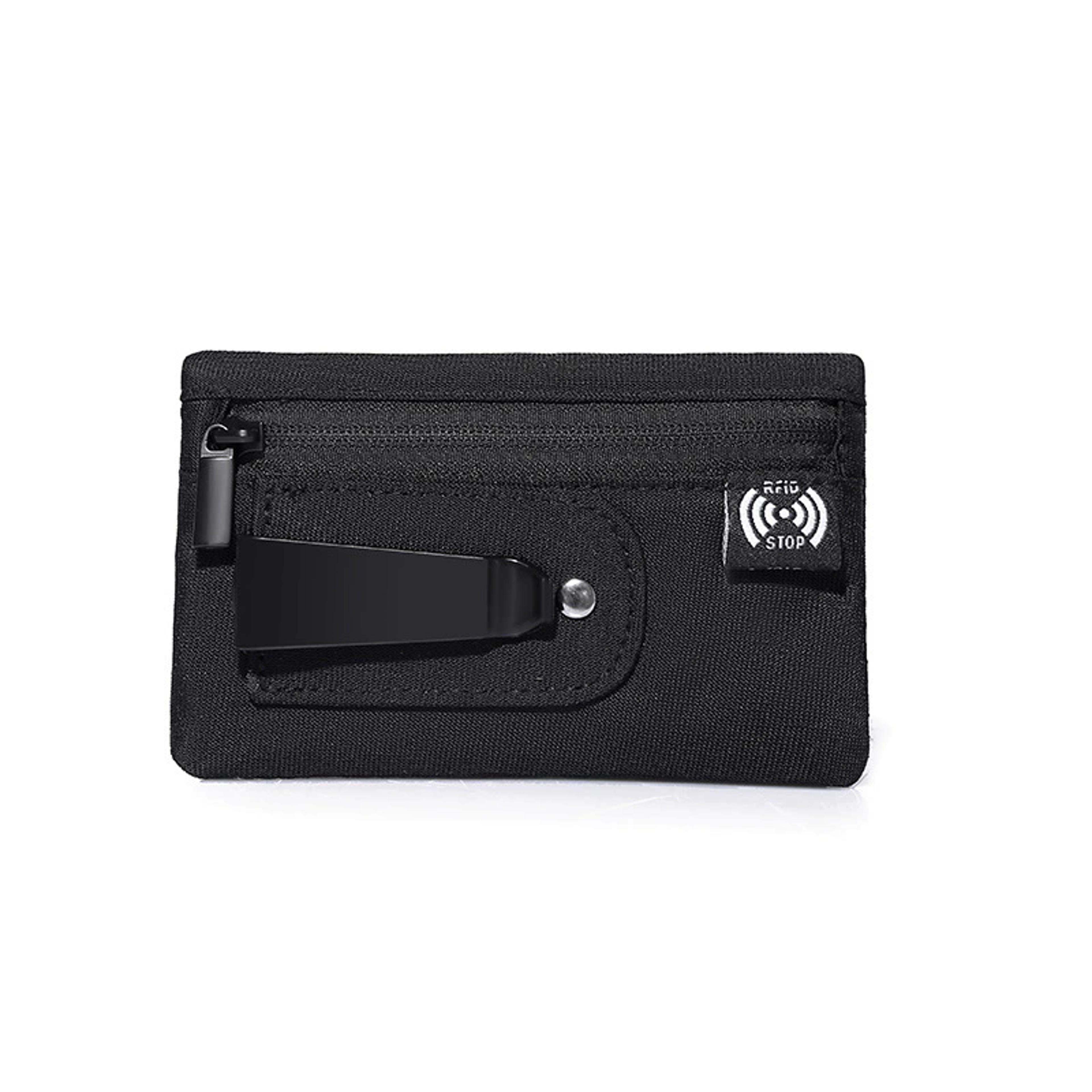 Blocking Hidden Travel Wallet Secure Clip On Money Pouch For Cards  Cash 1