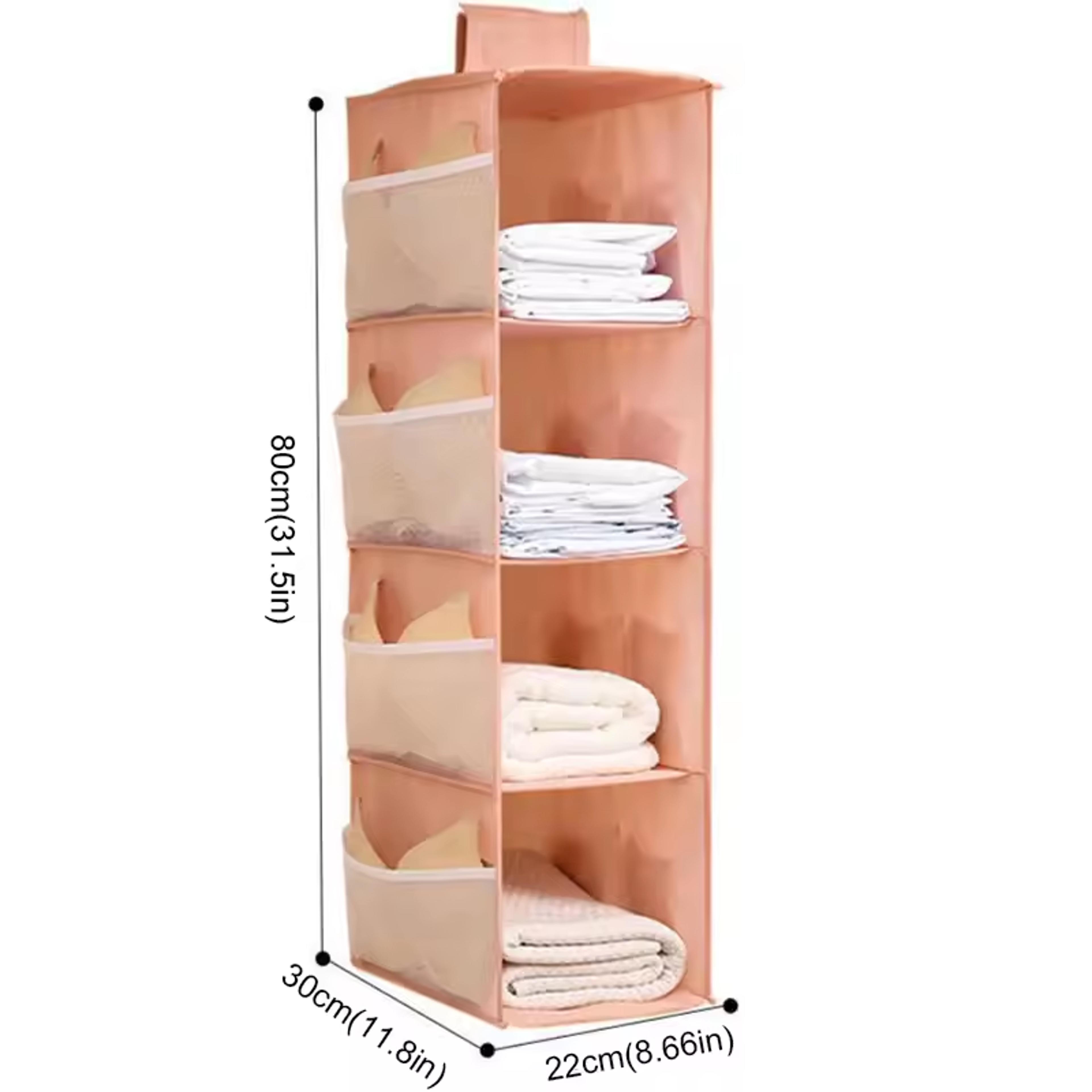 Space Saving Hanging Under Wear Organizer For Bras Socks And Wardrobe Storage 0