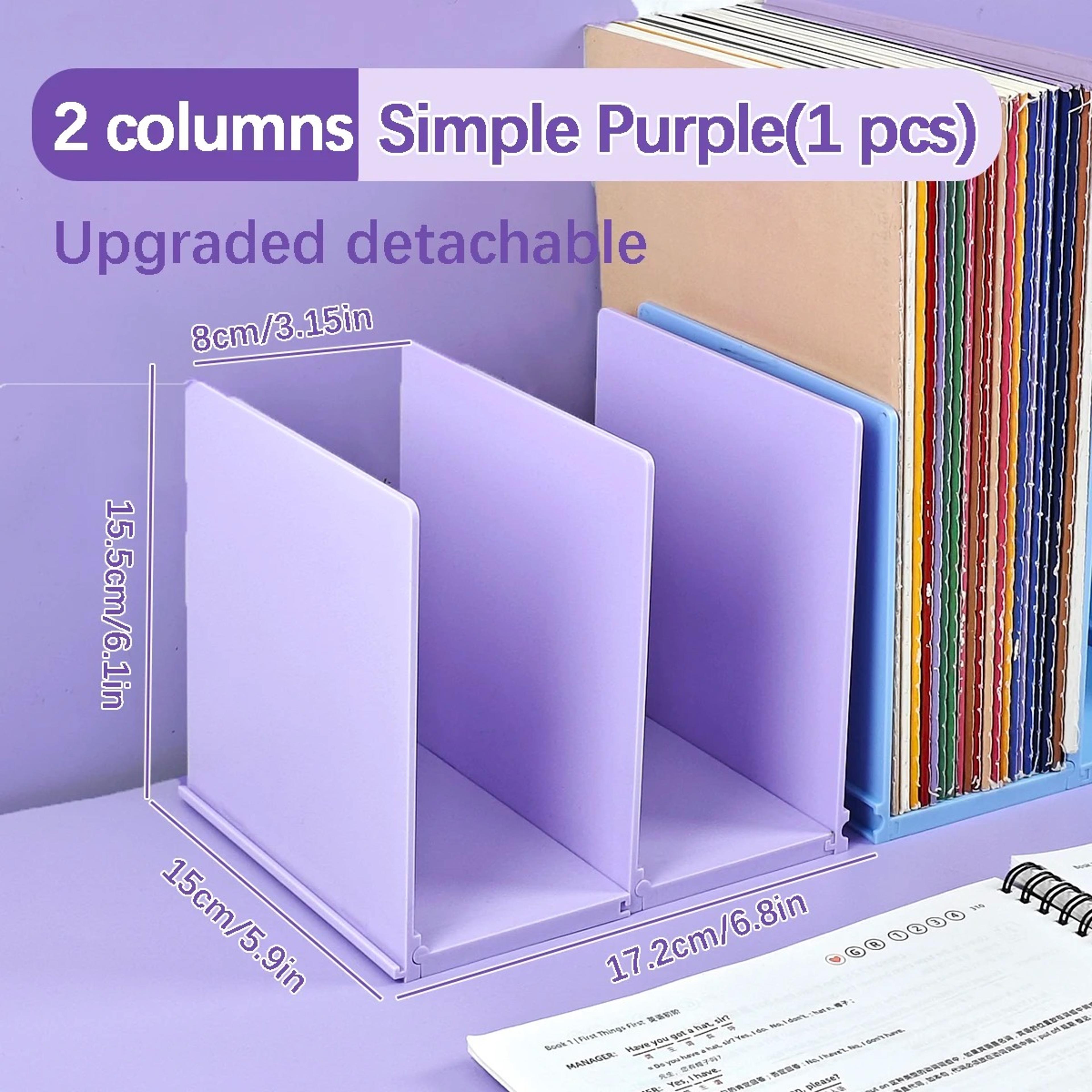 Adjustable Foldable Bookends Desktop Book Organizer And Space Saving Book Holder 5