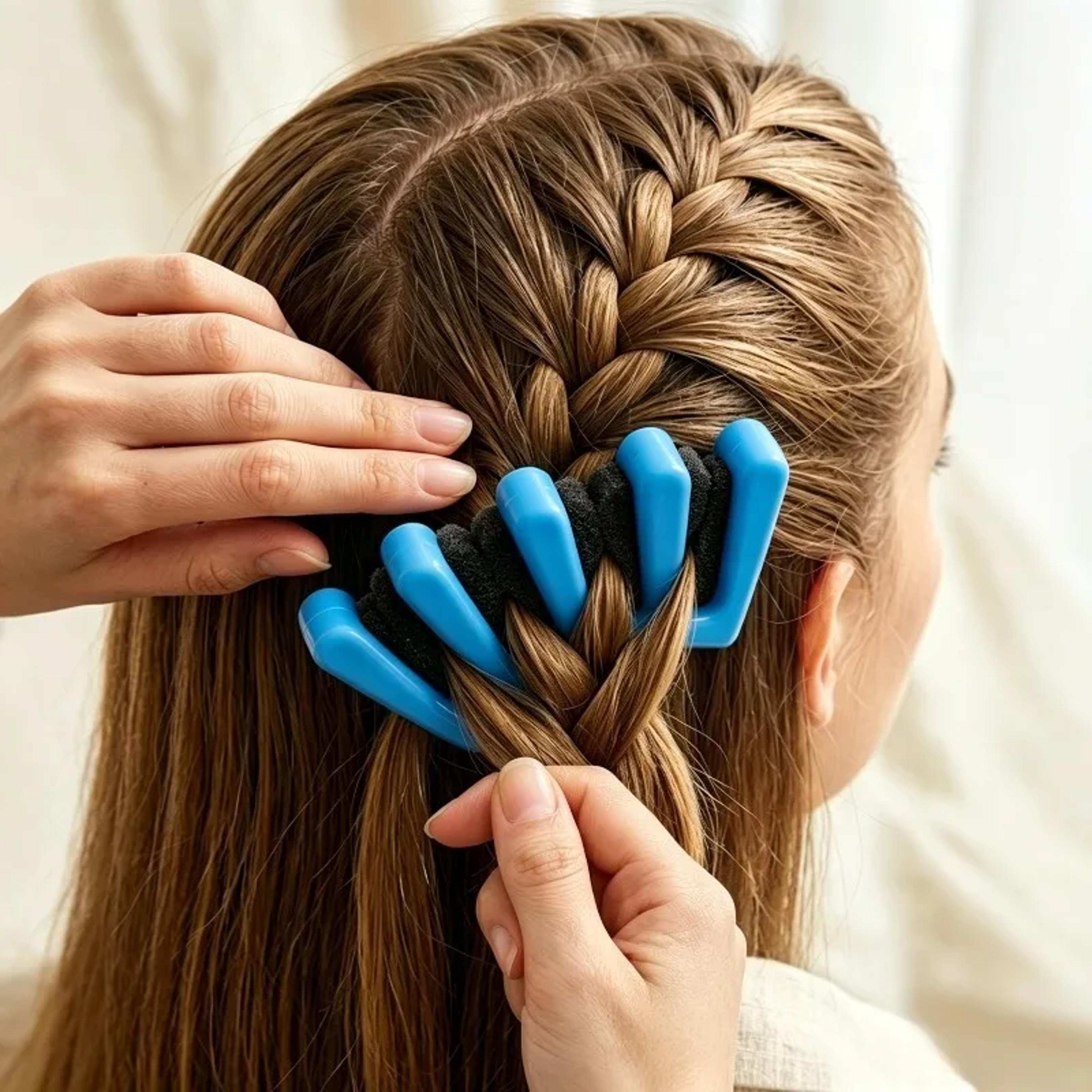 Quick Hair Styling Tool Set For Easy Buns Twists And Heatless Updos 1