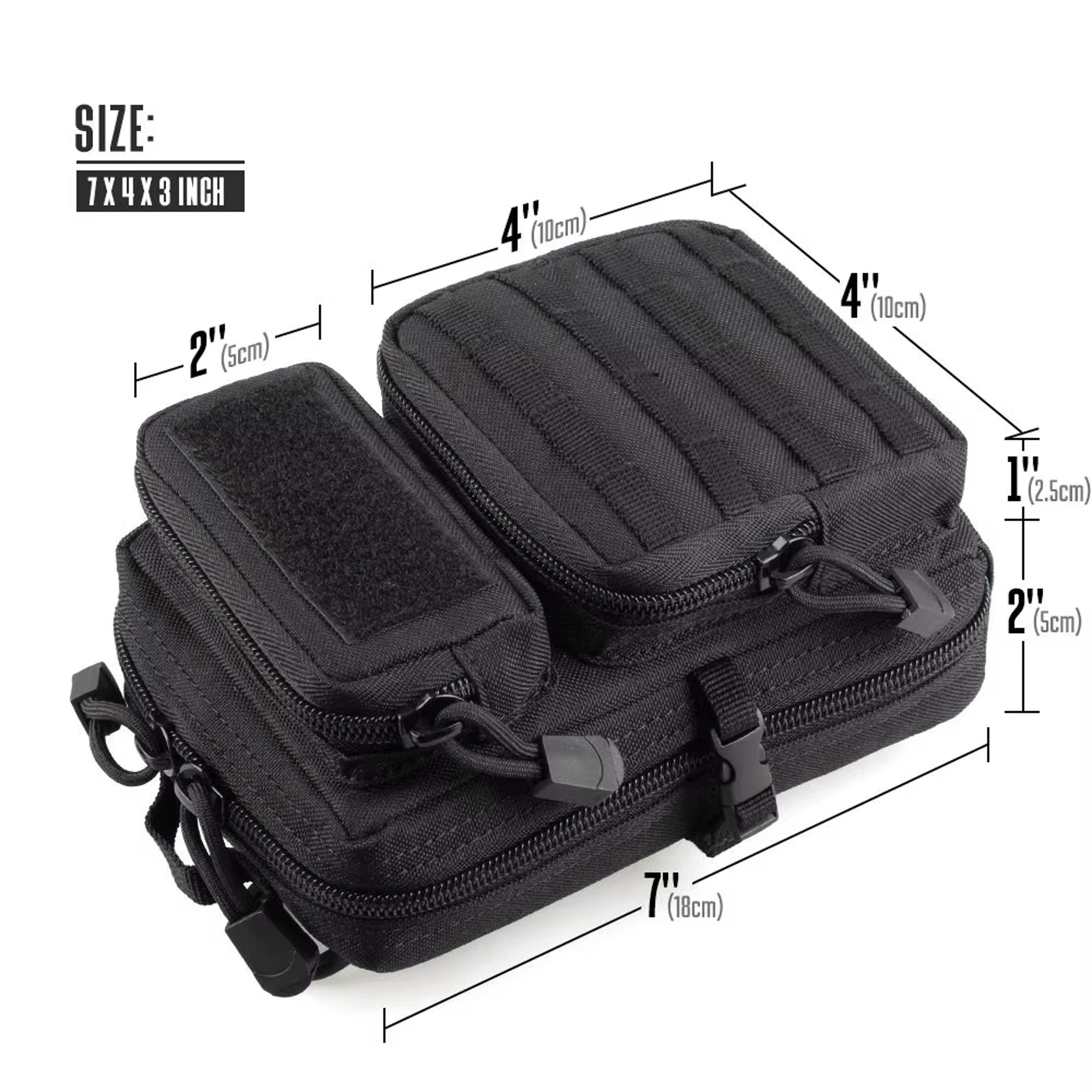 Compact Mini MOLLE Utility Pouch EDC Tool And Gear Organizer 3