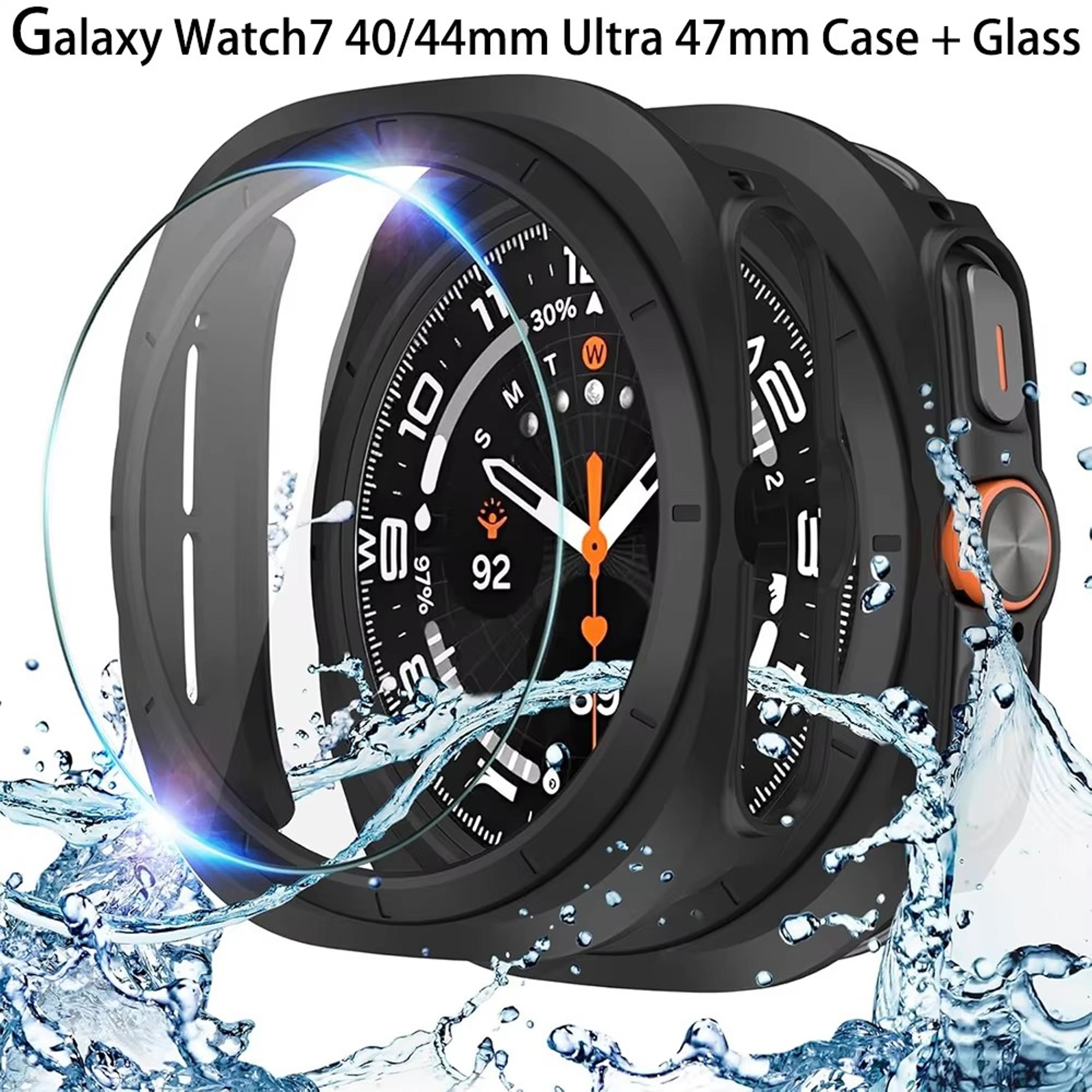 Watch Ultra Case With Tempered Glass Screen Protector 1