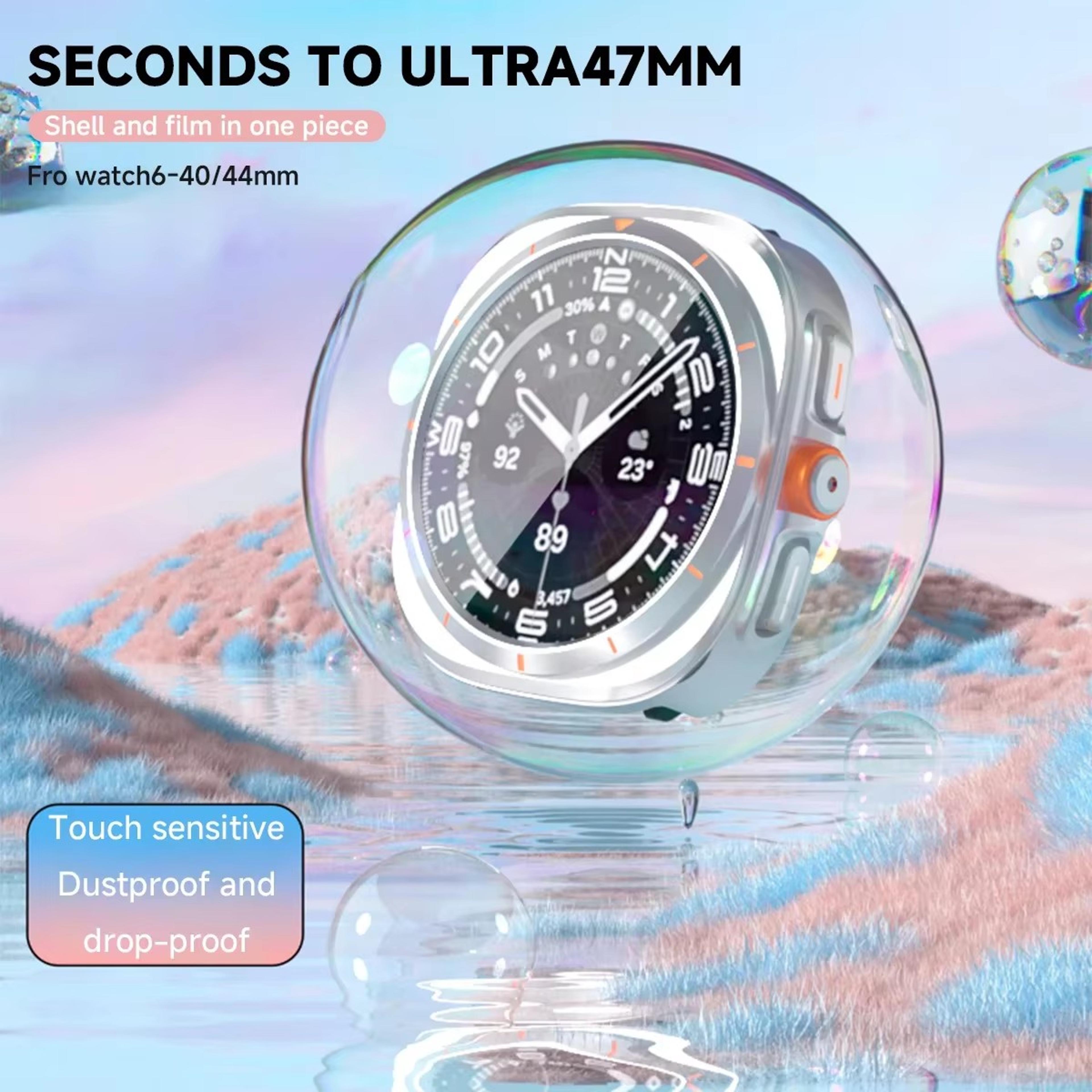 Watch Ultra Case With Tempered Glass Screen Protector 4