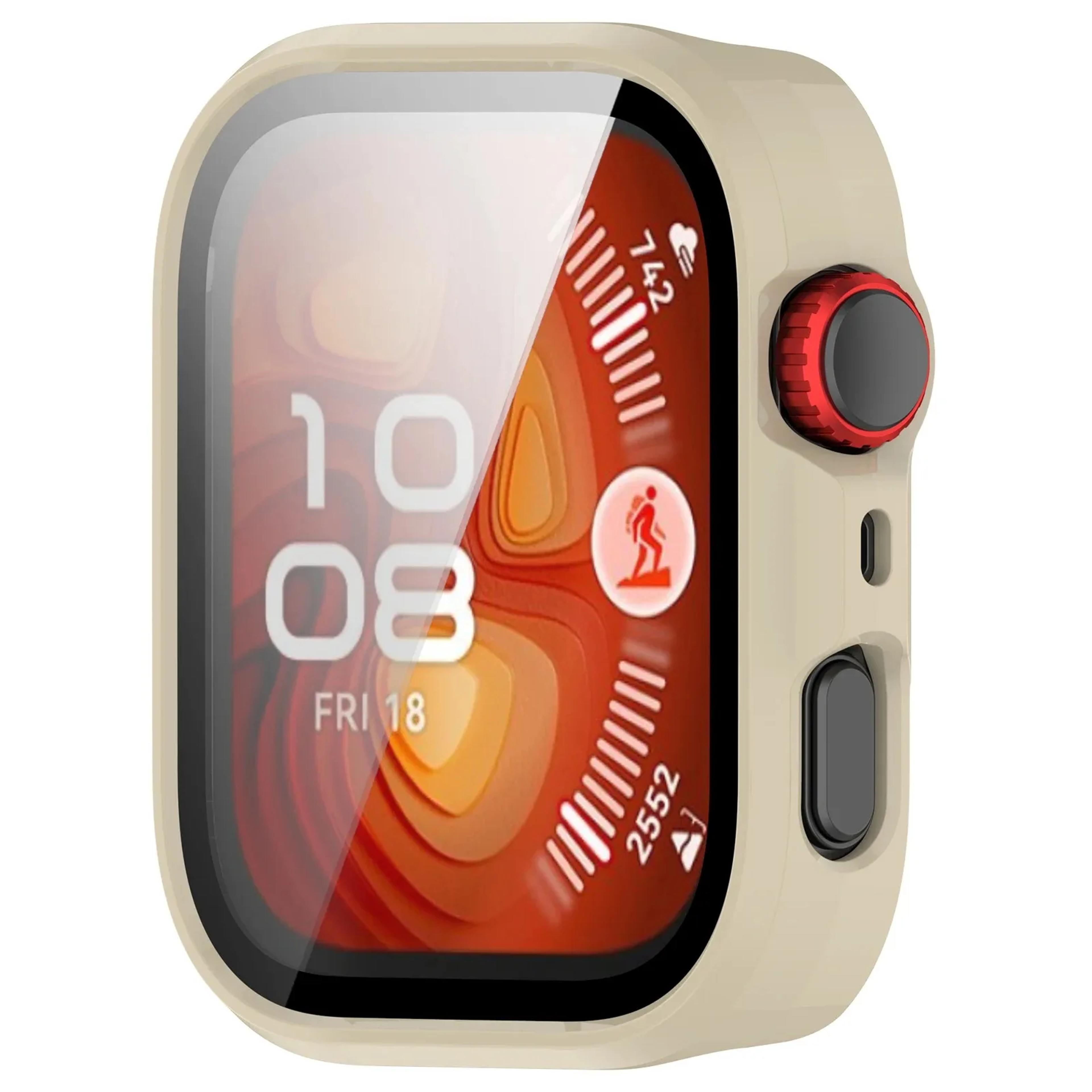 Watch Fit Pro Protective Case With Tempered Glass Screen Protector 8