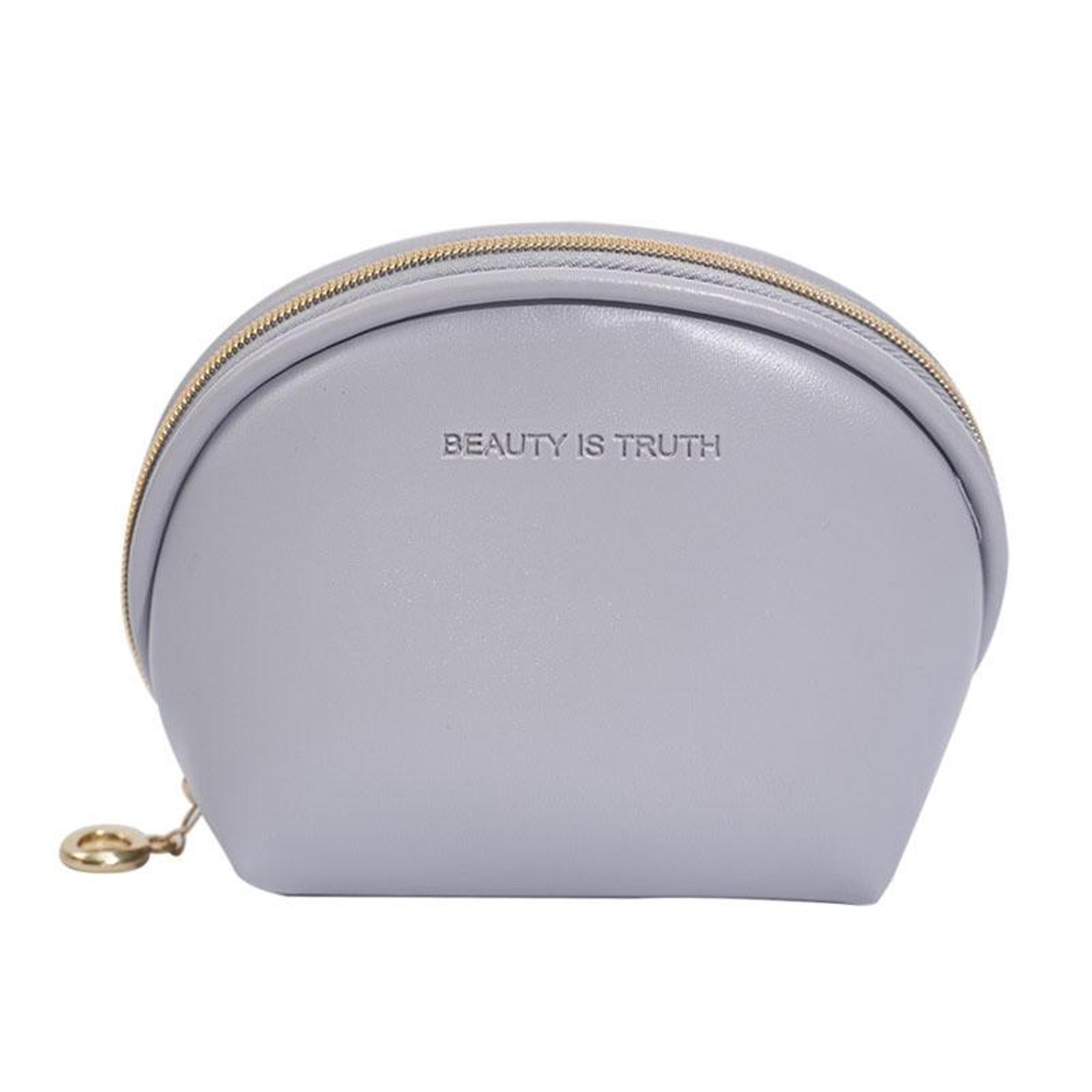 waterproof pu leather cosmetic bag mini portable makeup organizer and coin purse
