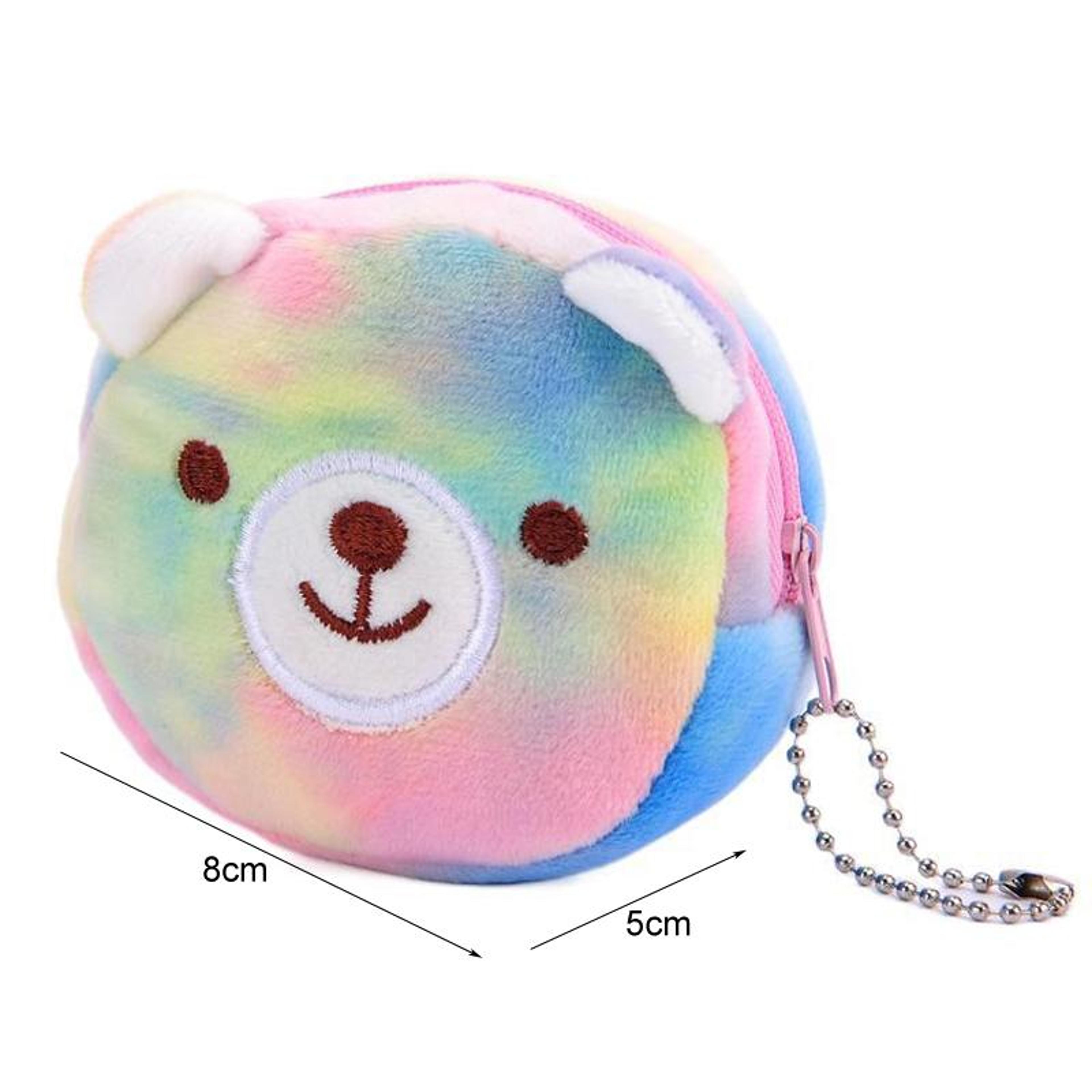 Plush Rabbit Coin Purse With Zipper For Coins Lipstick And Small Essentials 1