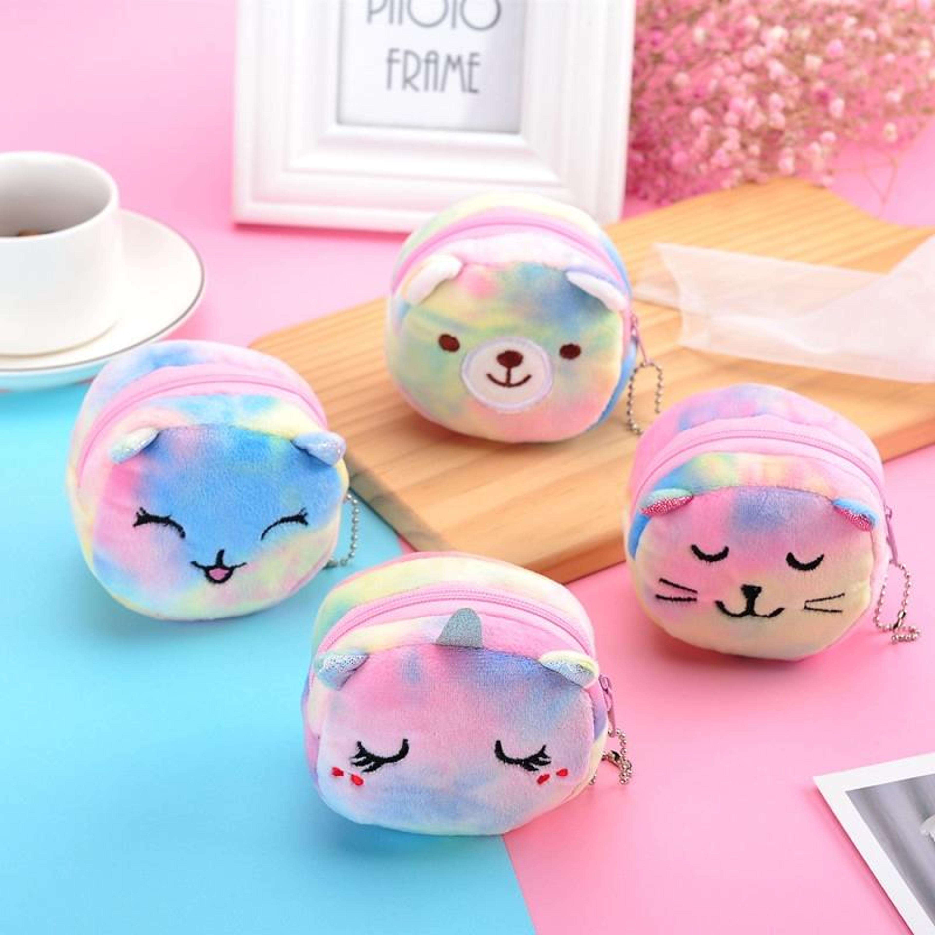 Plush Rabbit Coin Purse With Zipper For Coins Lipstick And Small Essentials 2