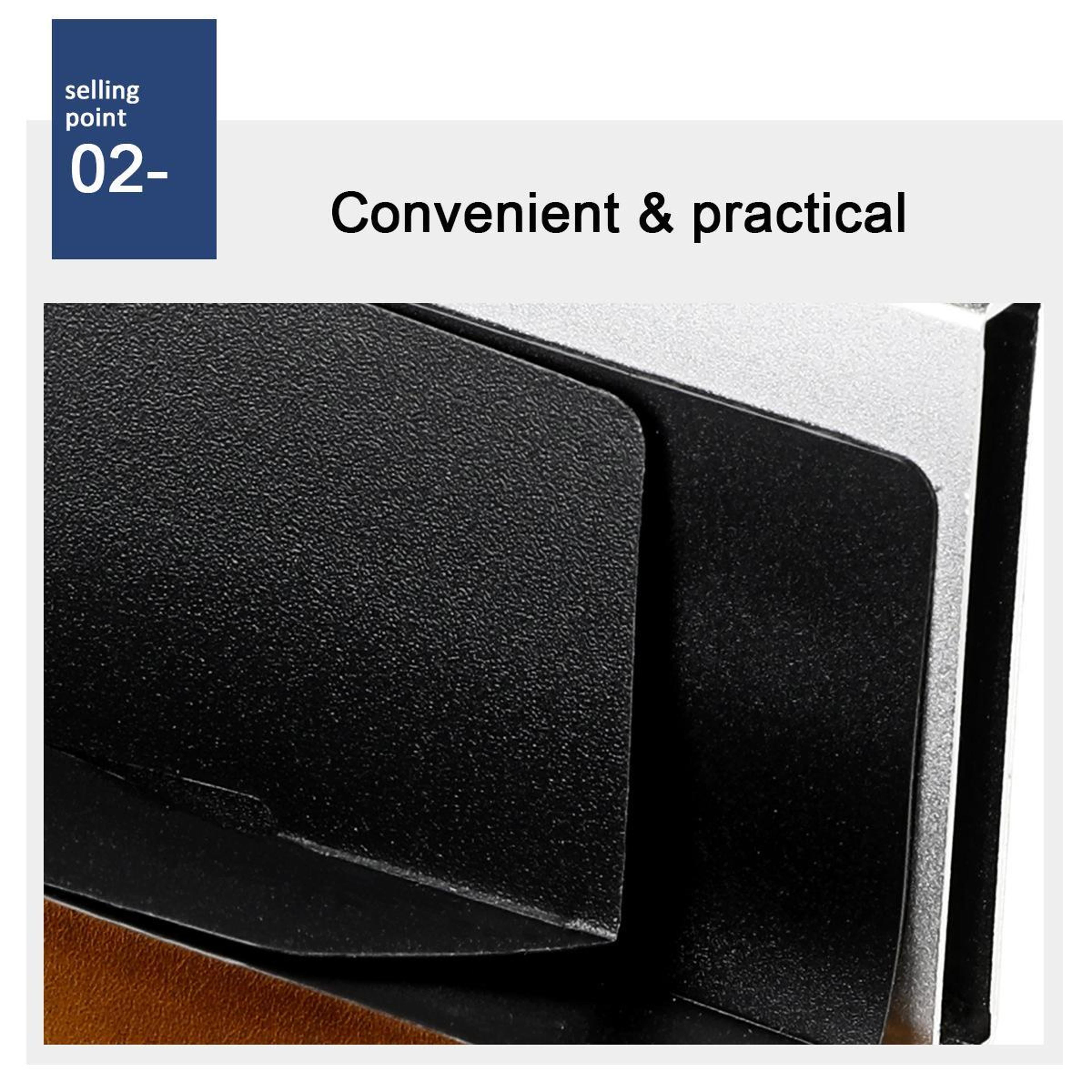 Leather Cosmetic Bag With Zipper Closure 9