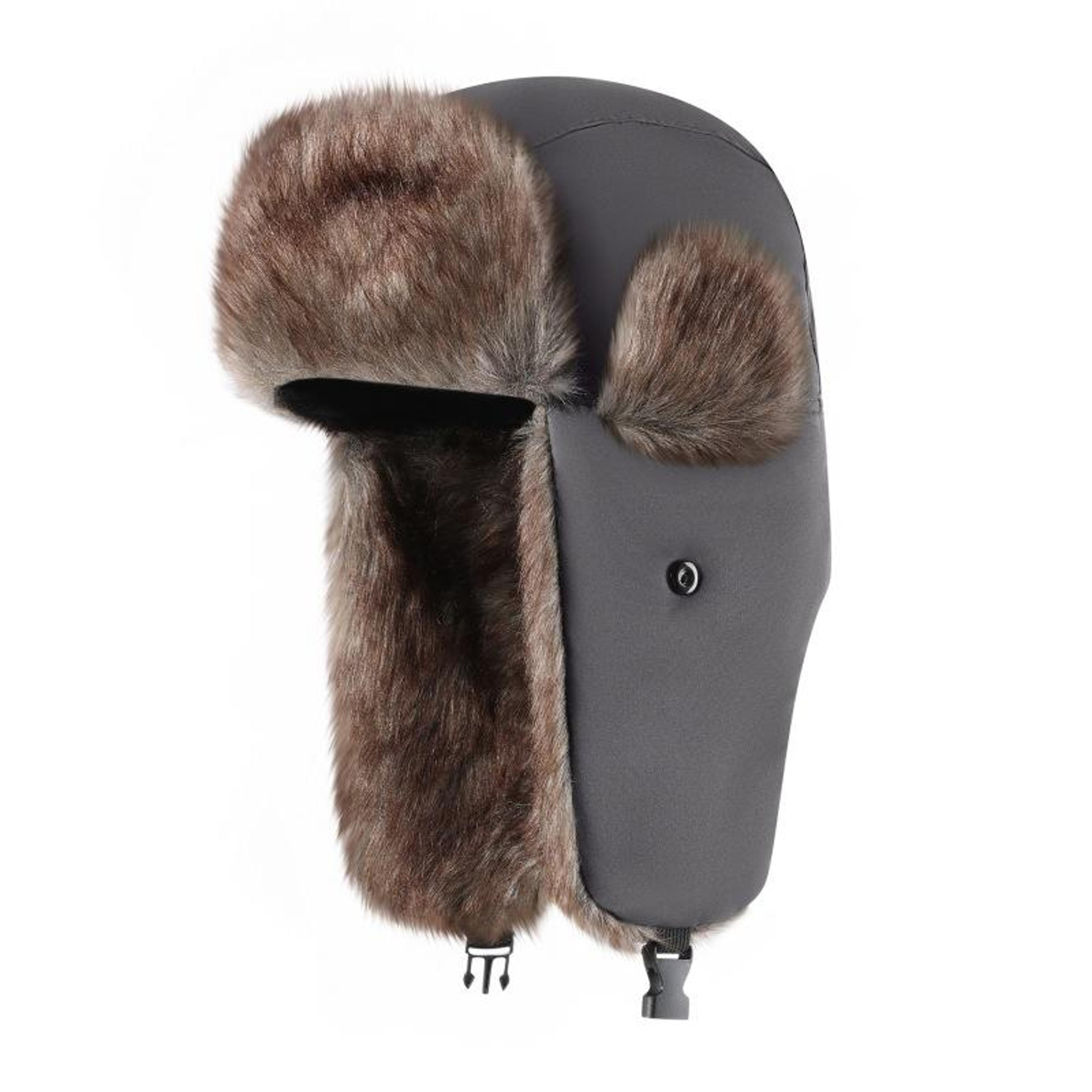 winter waterproof ski hat with fleece lining & ear protection