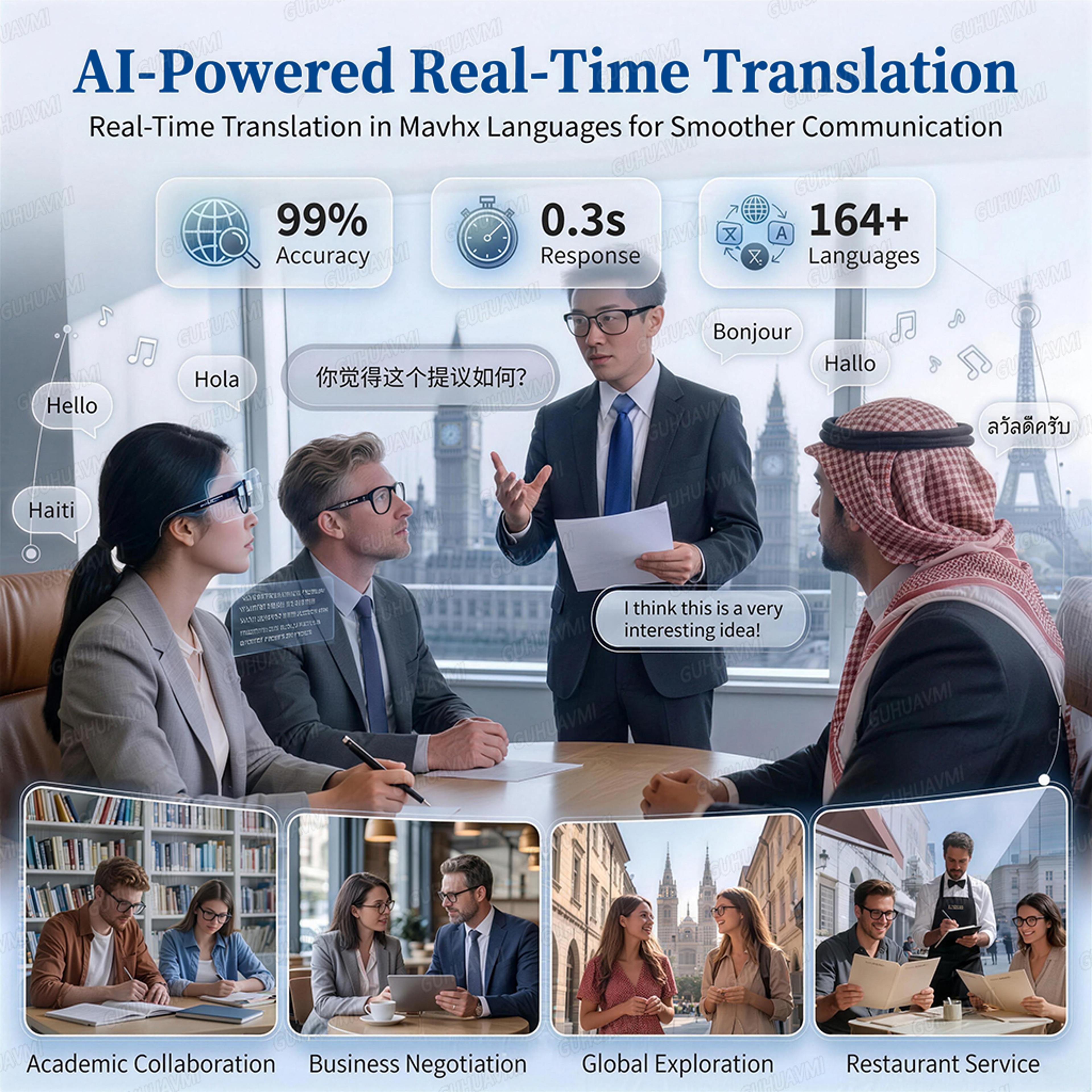 Ultra AI Smart Glasses With HD Camera Real Time Translation 3