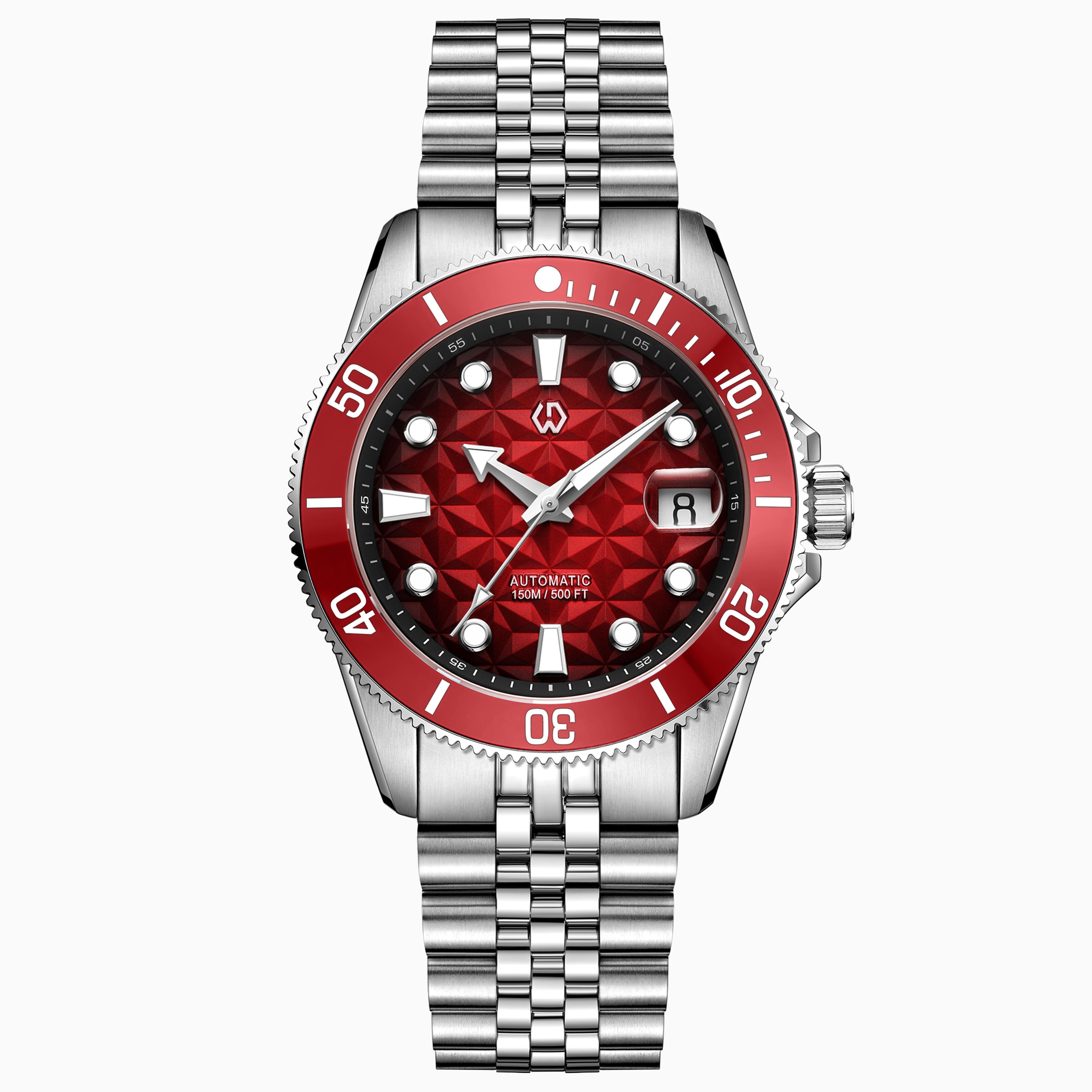 Nereus Automatic Dive Watch With Ceramic Bezel And Water Resistance 3