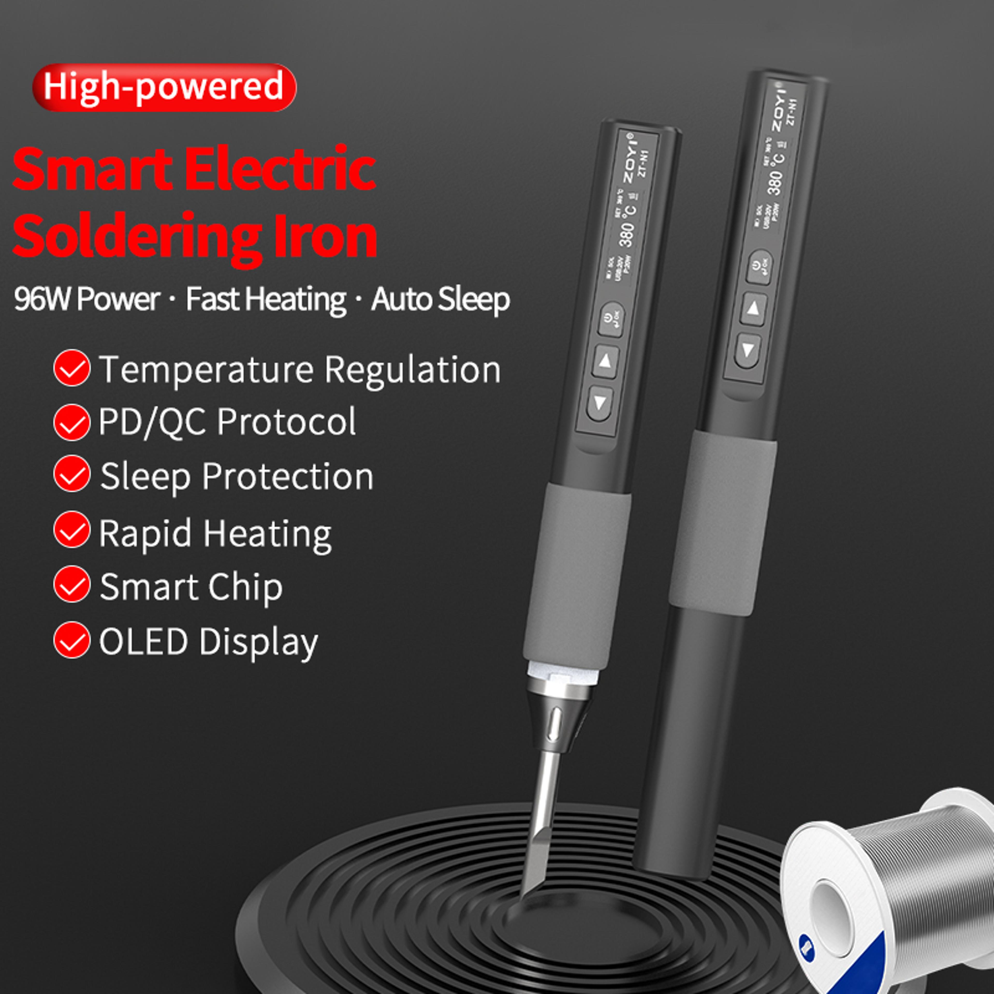 Smart Soldering Iron With Display And Adjustable Temperature 2