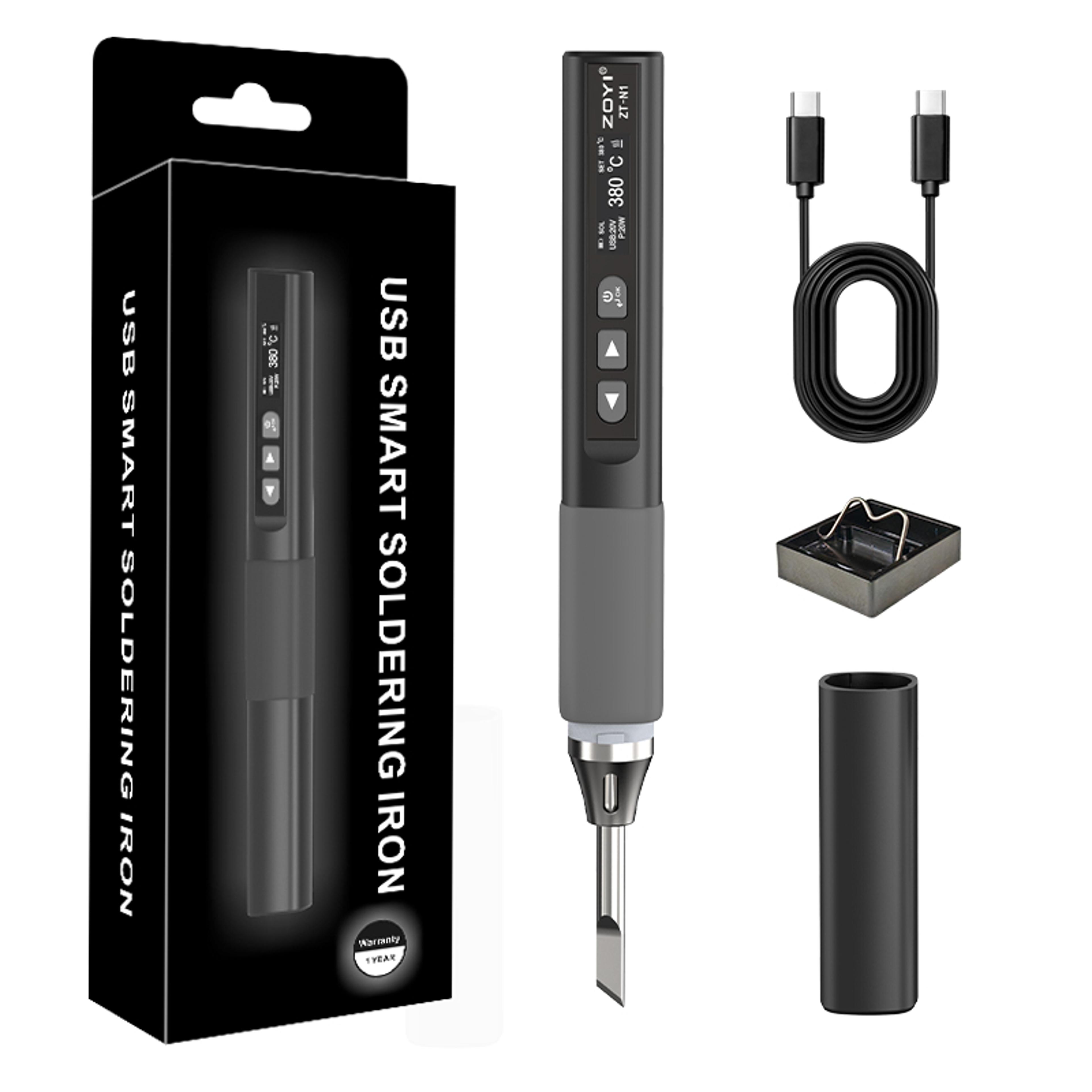 Smart Soldering Iron With Display And Adjustable Temperature 5