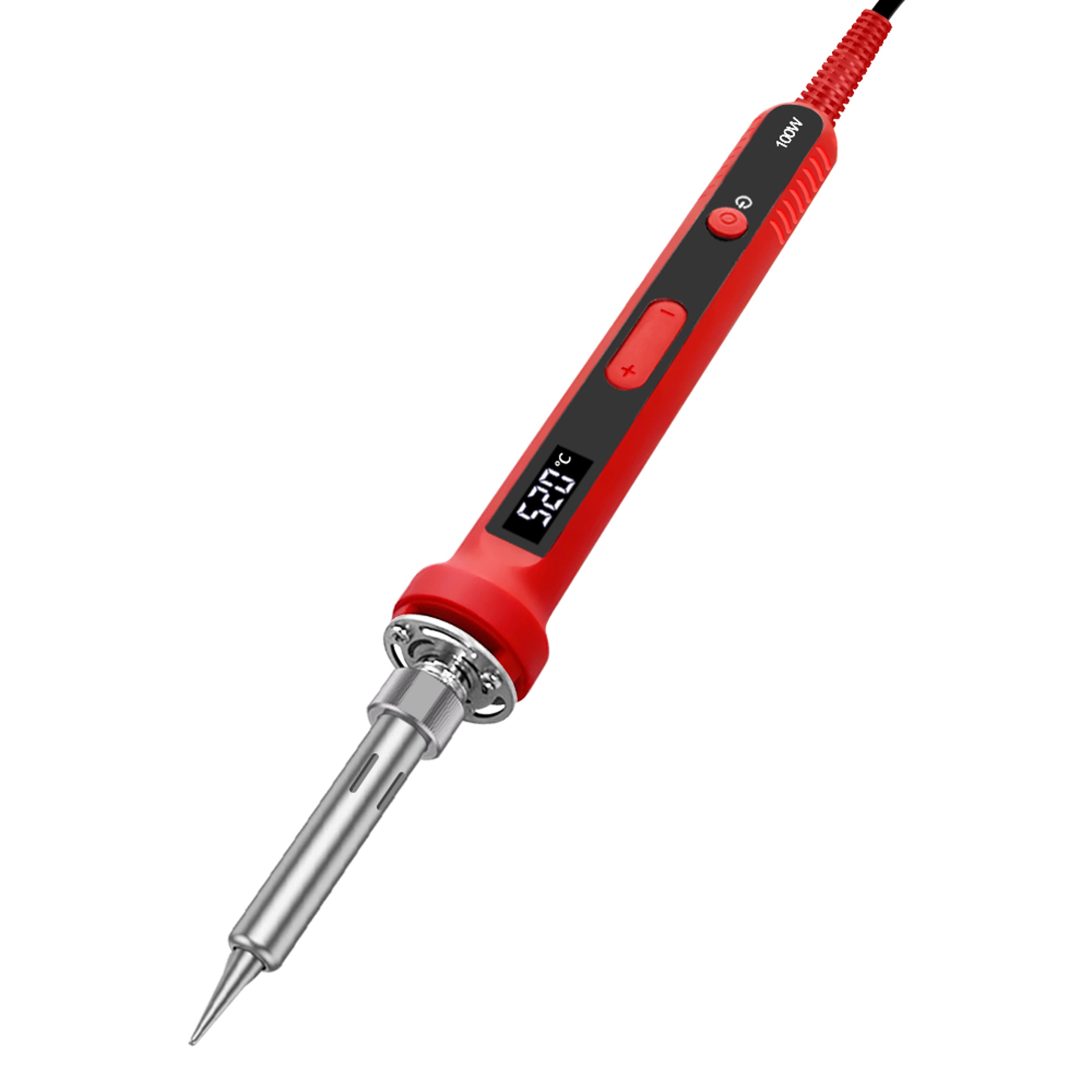 Digital Soldering Iron Kit With Adjustable Temperature Control For Electronics Repair 0