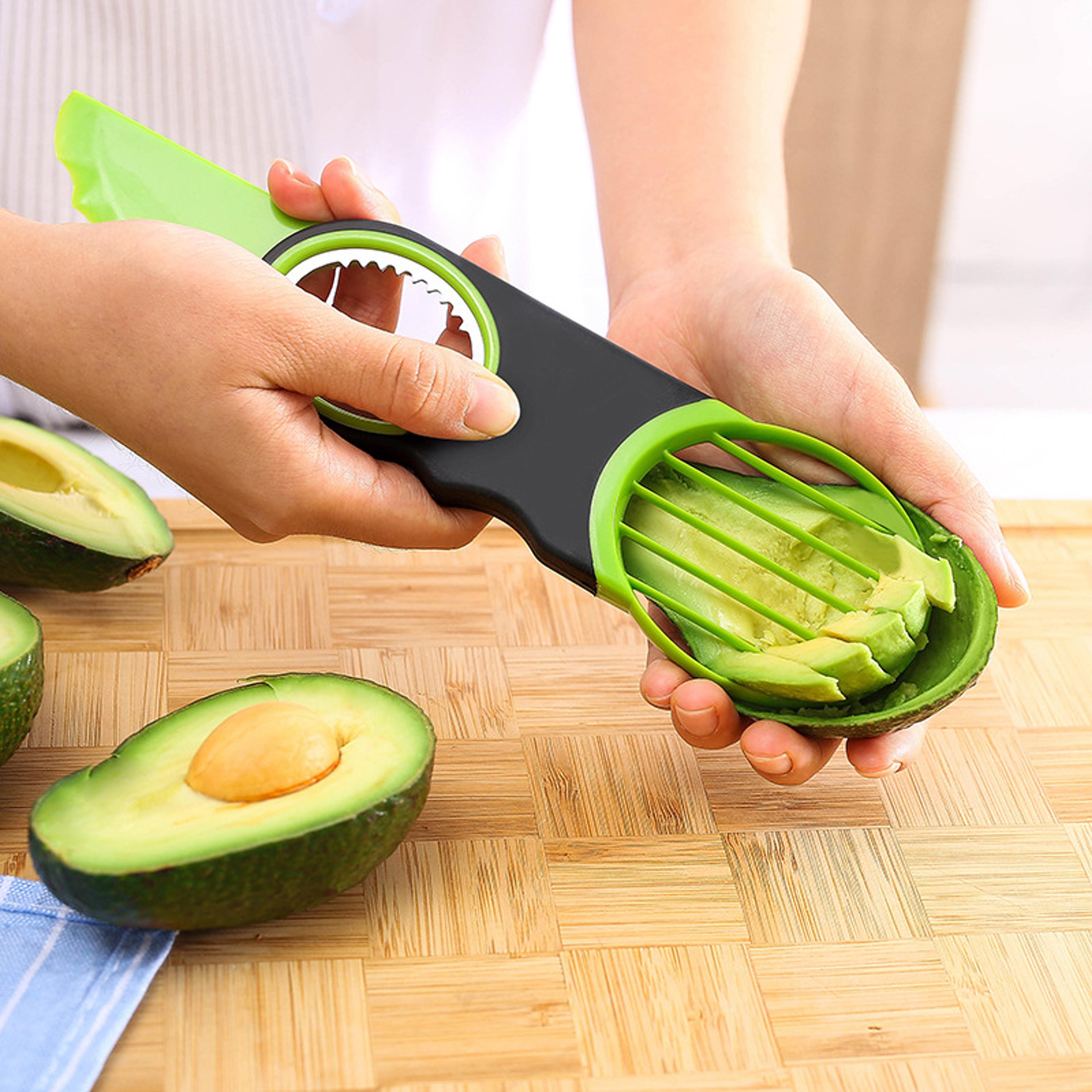Avocado Slicer Pitter And Peeler Kitchen Tool 3