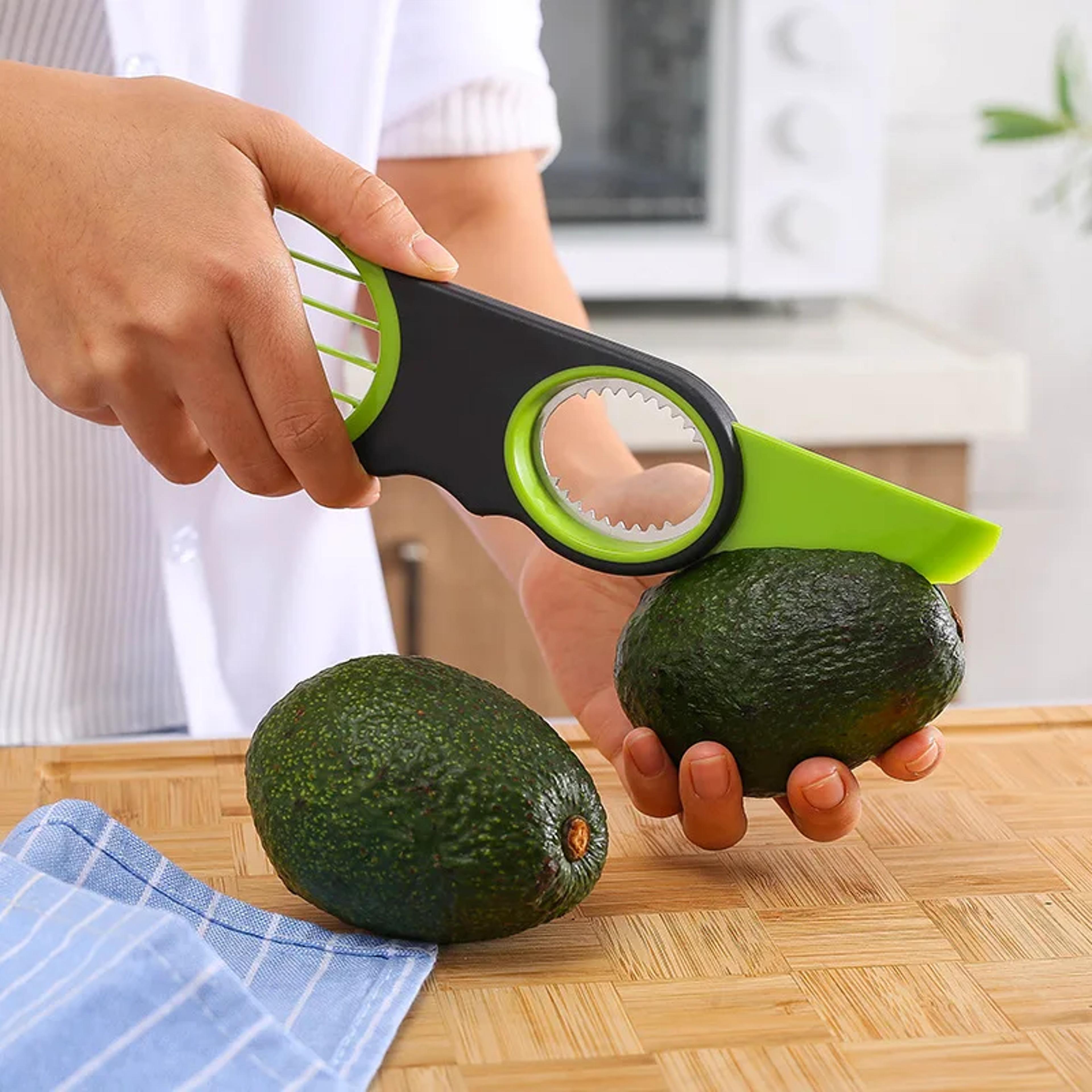 Avocado Slicer Pitter And Peeler Kitchen Tool 4