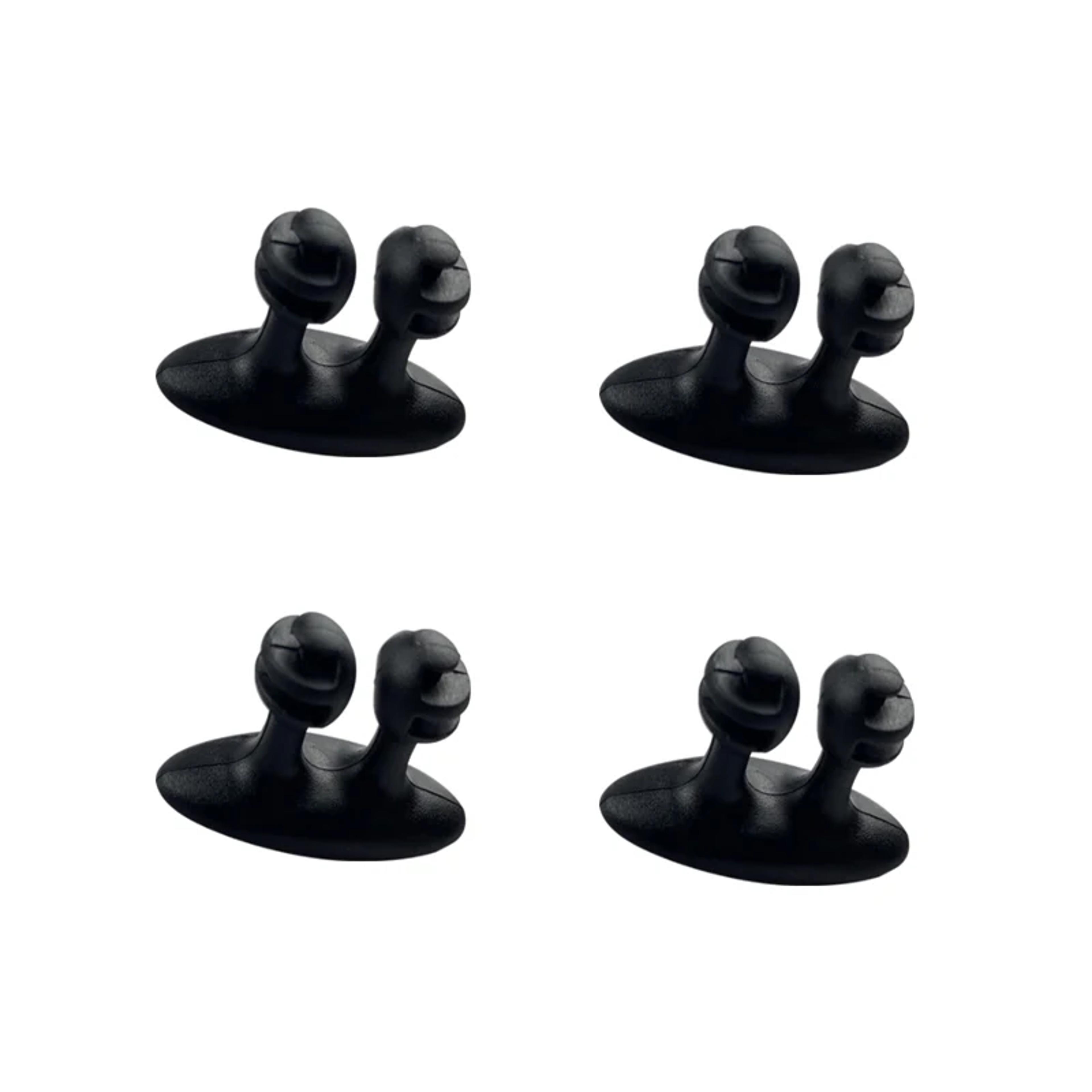 Dashboard Car Cable Organizer Adhesive Charger Cord Holder Clips 4