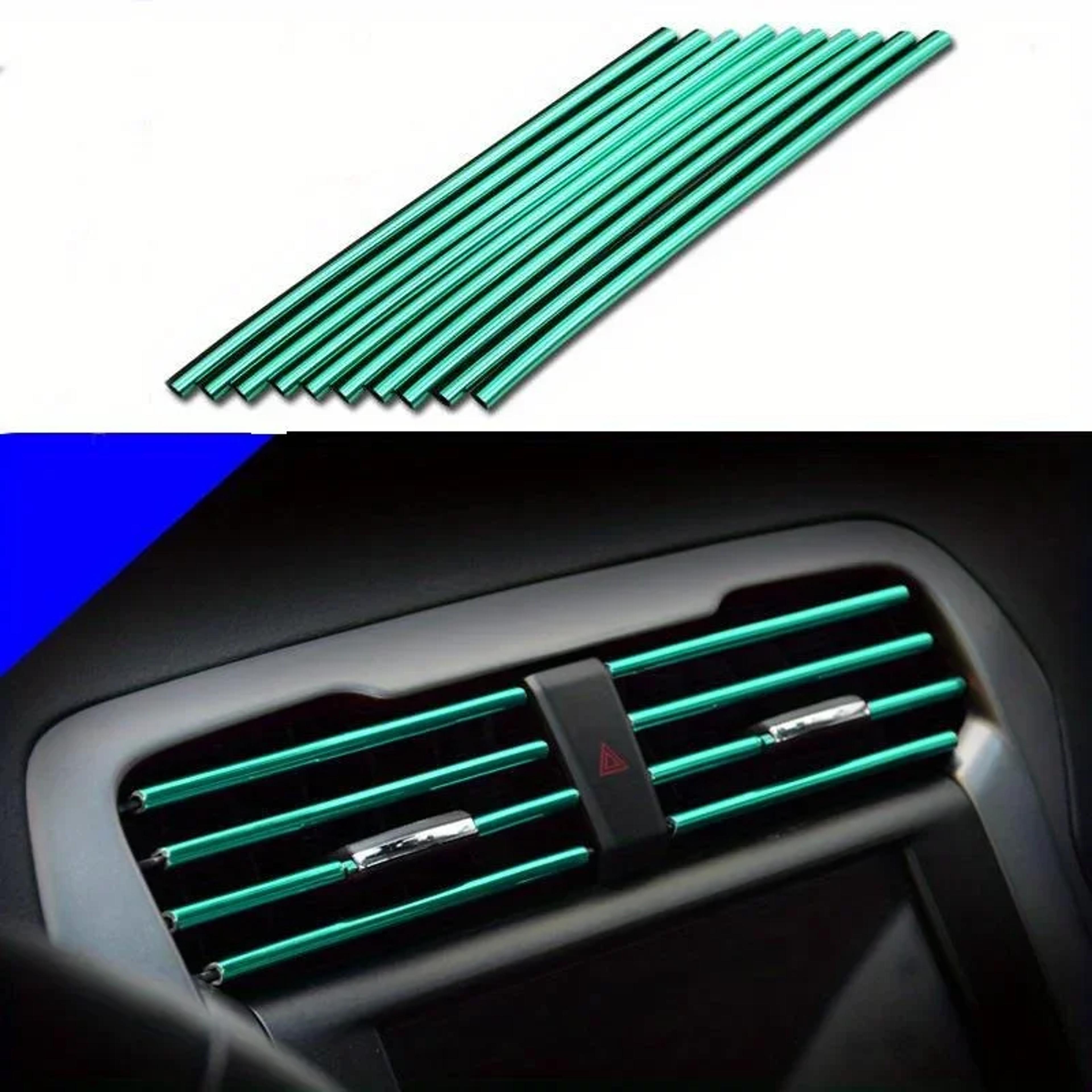 Car Air Vent Trim Strips Universal Waterproof Interior Vent Decoration 8