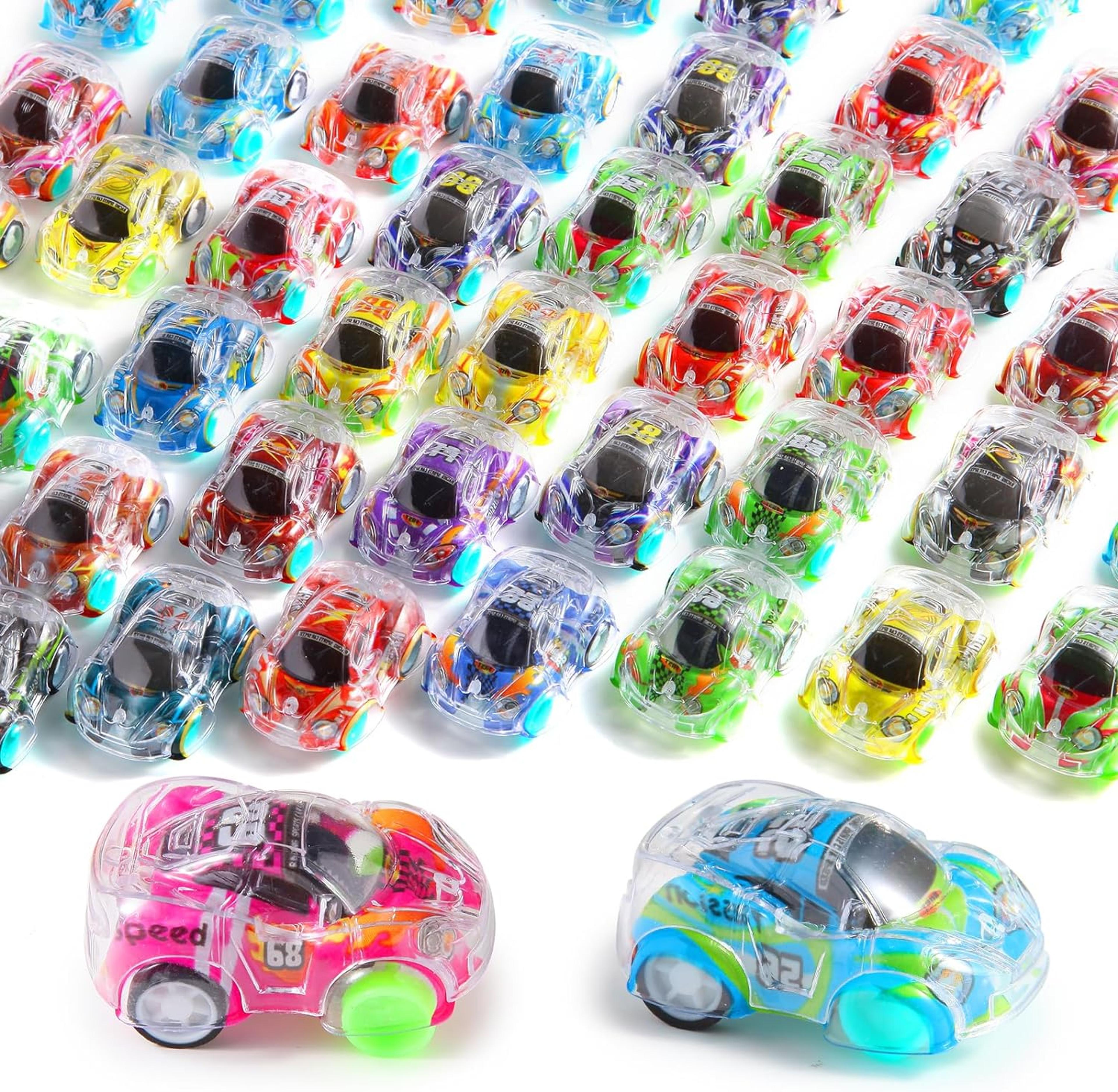 mini pull back racing cars set party favors for kids and goodie bag stuffers