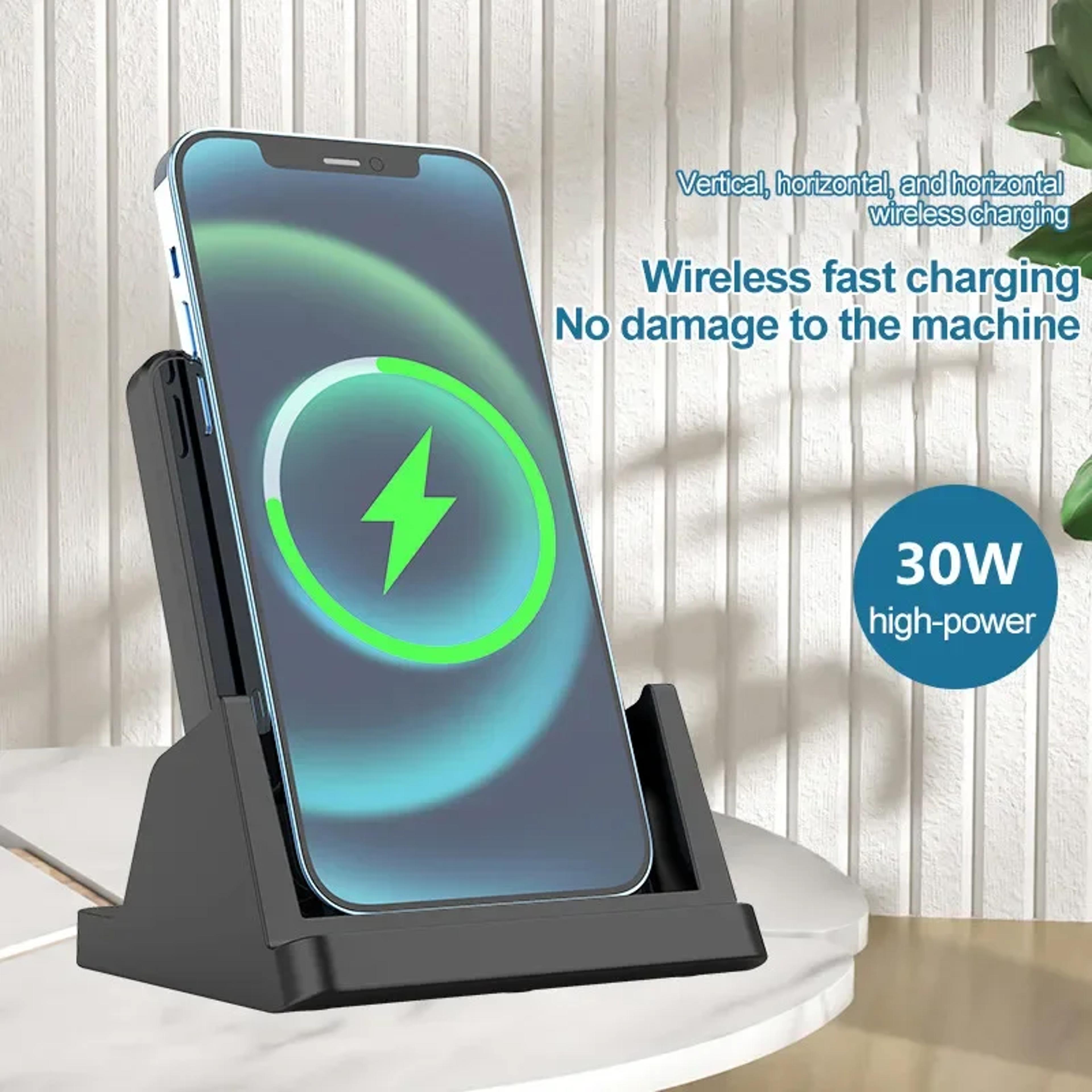 Fast Wireless Charger Pad And Charging Stand 3