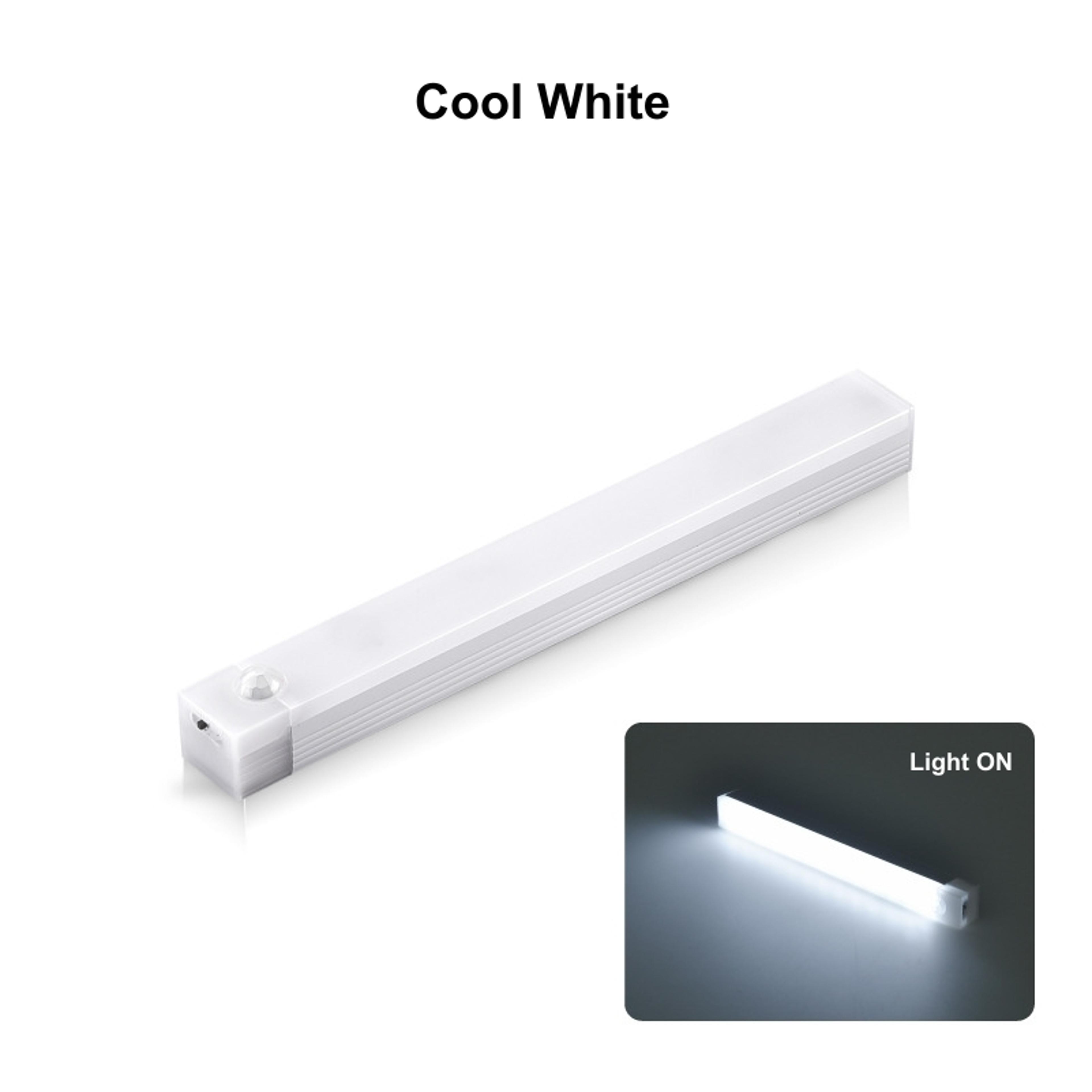 Rechargeable Motion Sensor LED Light Wireless Magnetic Under Cabinet Light 5
