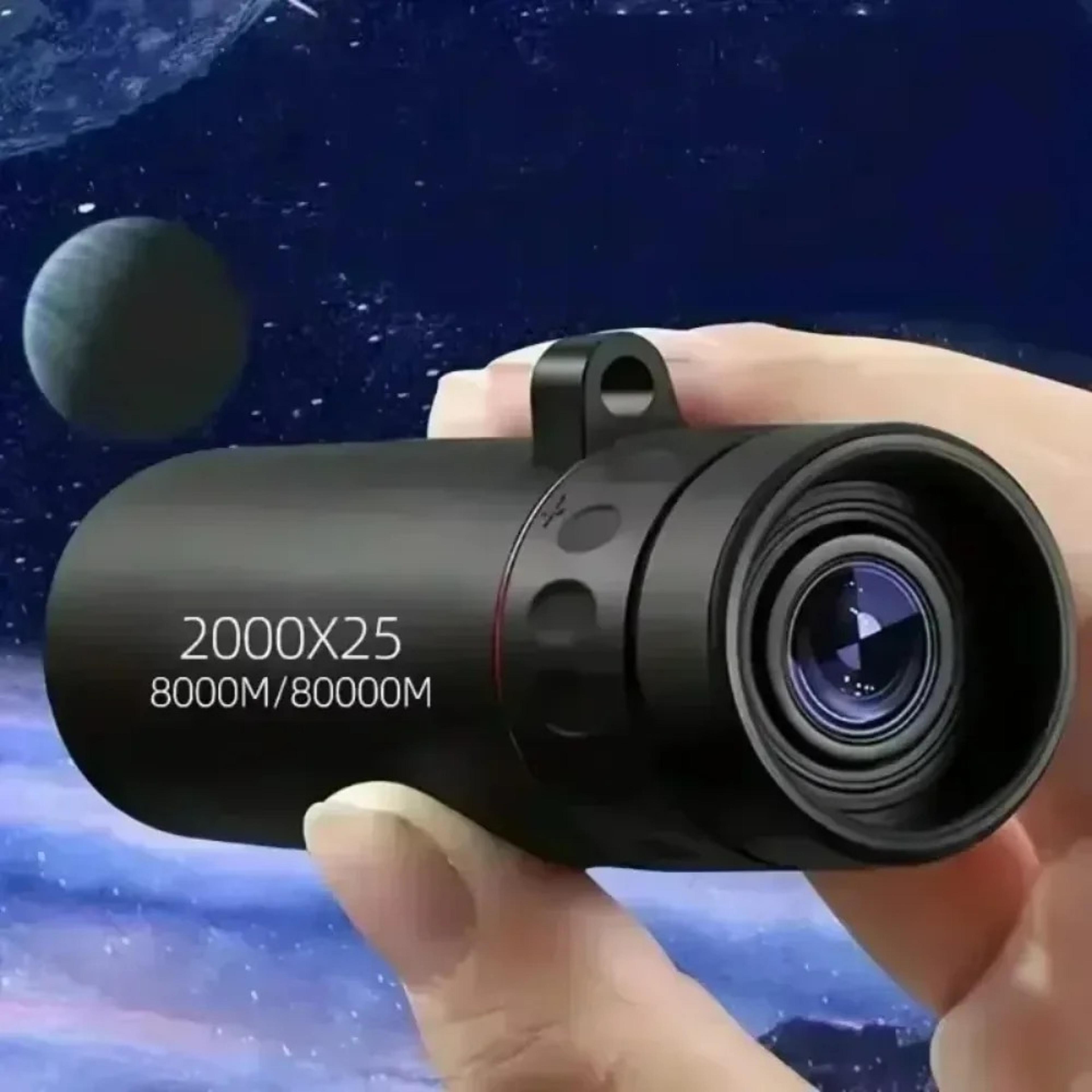 mini hd monocular telescope with phone holder for bird watching and outdoor travel