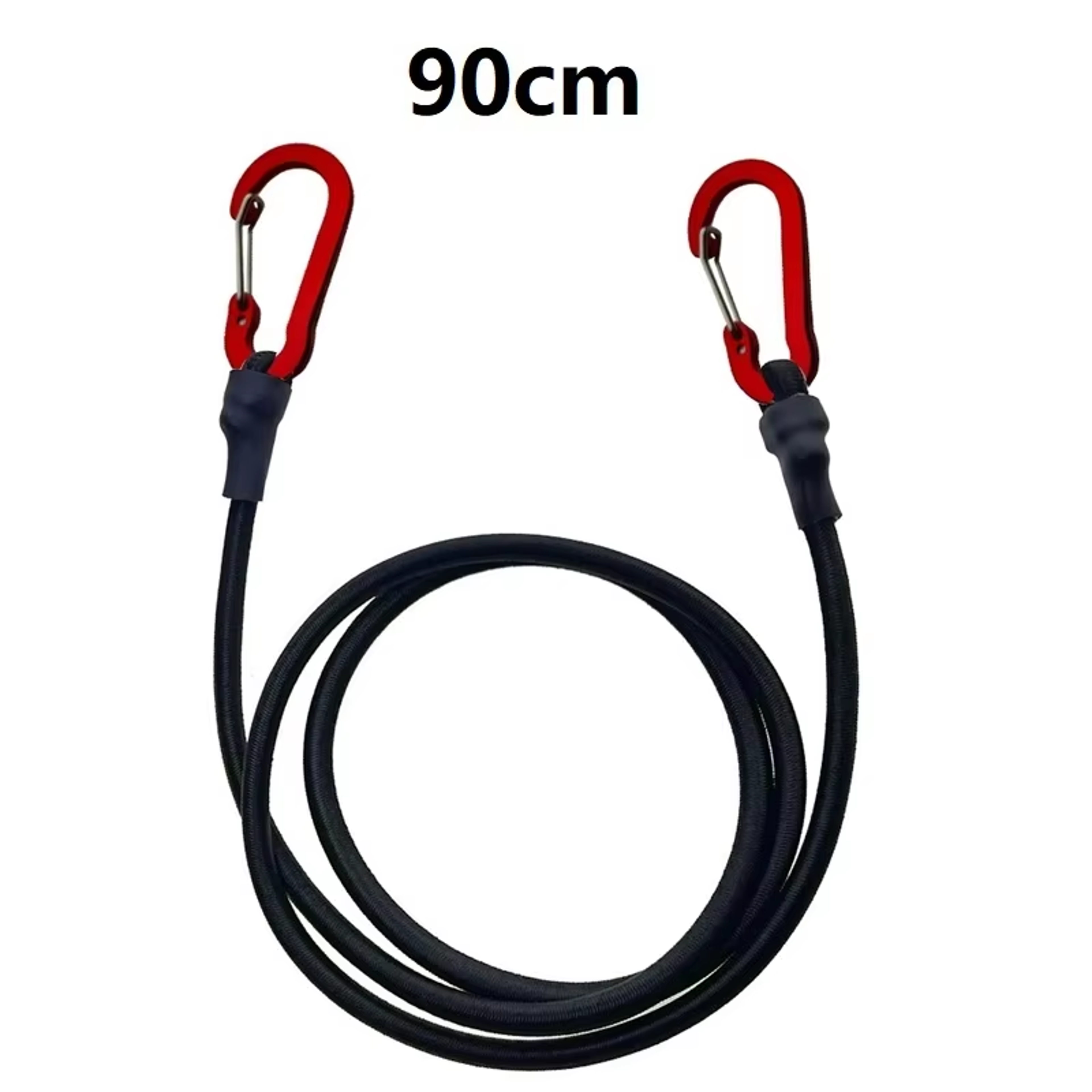 Heavy Duty Bungee Cord With Carabiner Hooks For Camping Luggage And Cycling 6