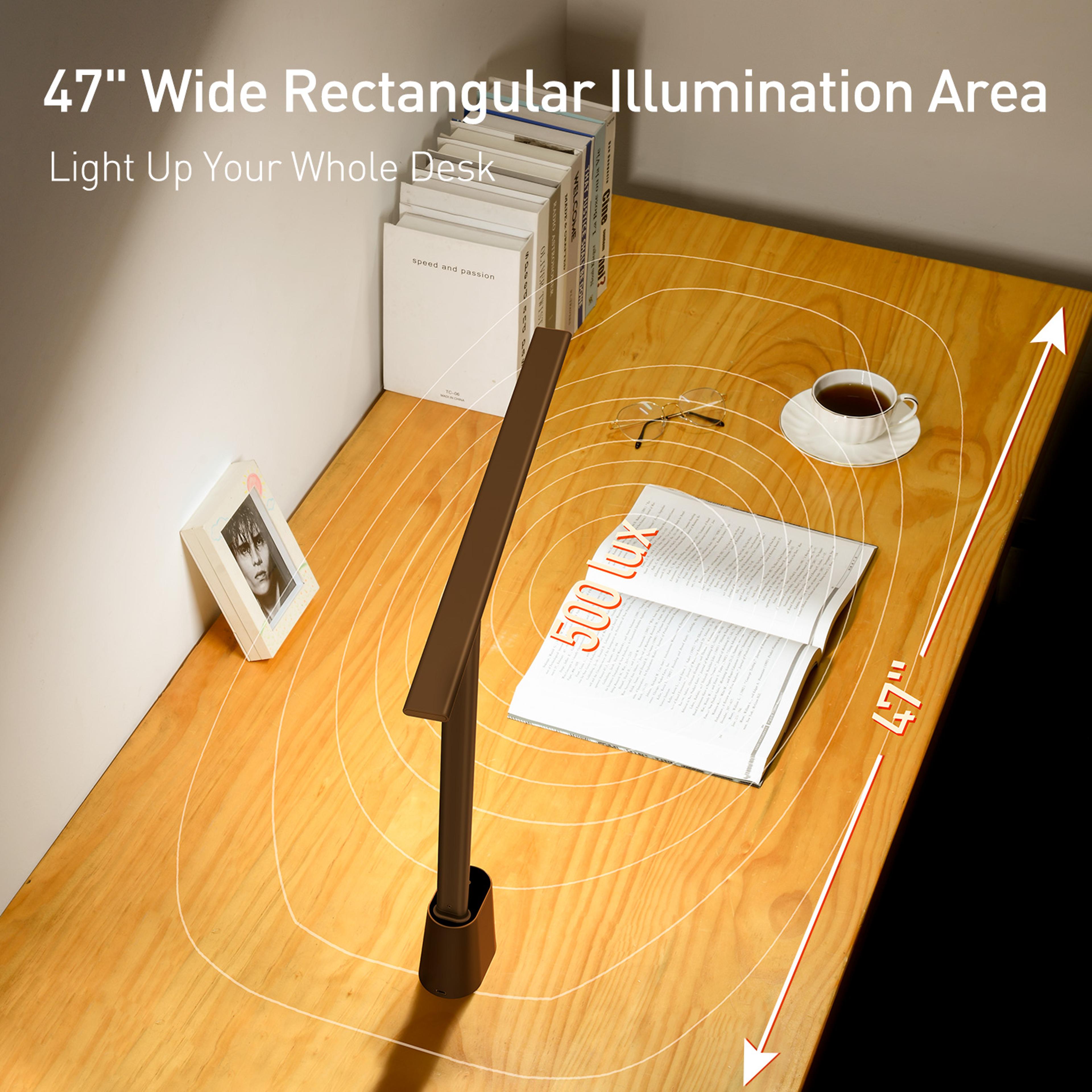 Foldable LED Desk Lamp Dimmable Touch Control Study And Reading Light 2