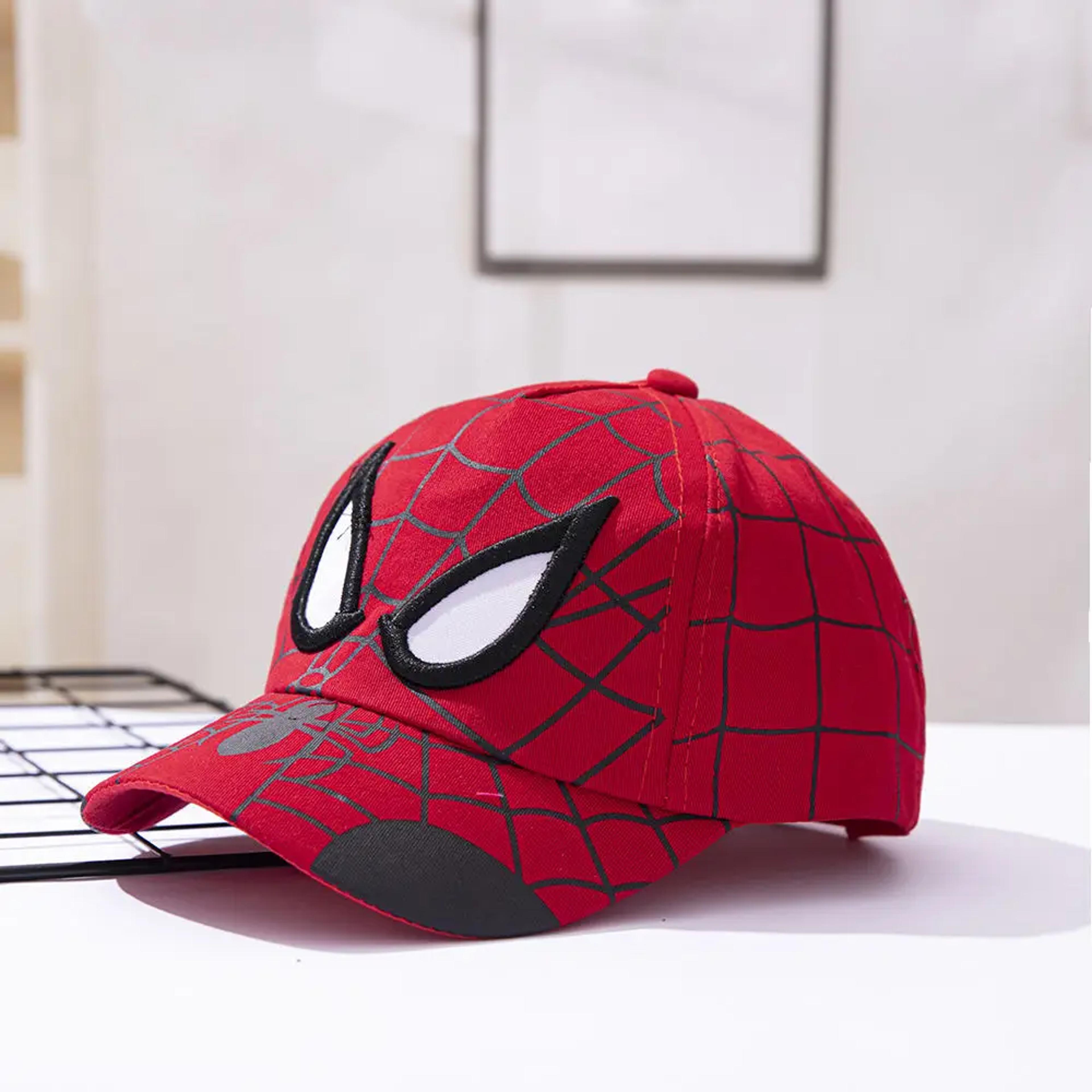 Spider Pattern Unisex Baseball Cap Polyester Superhero Cosplay Hat 1