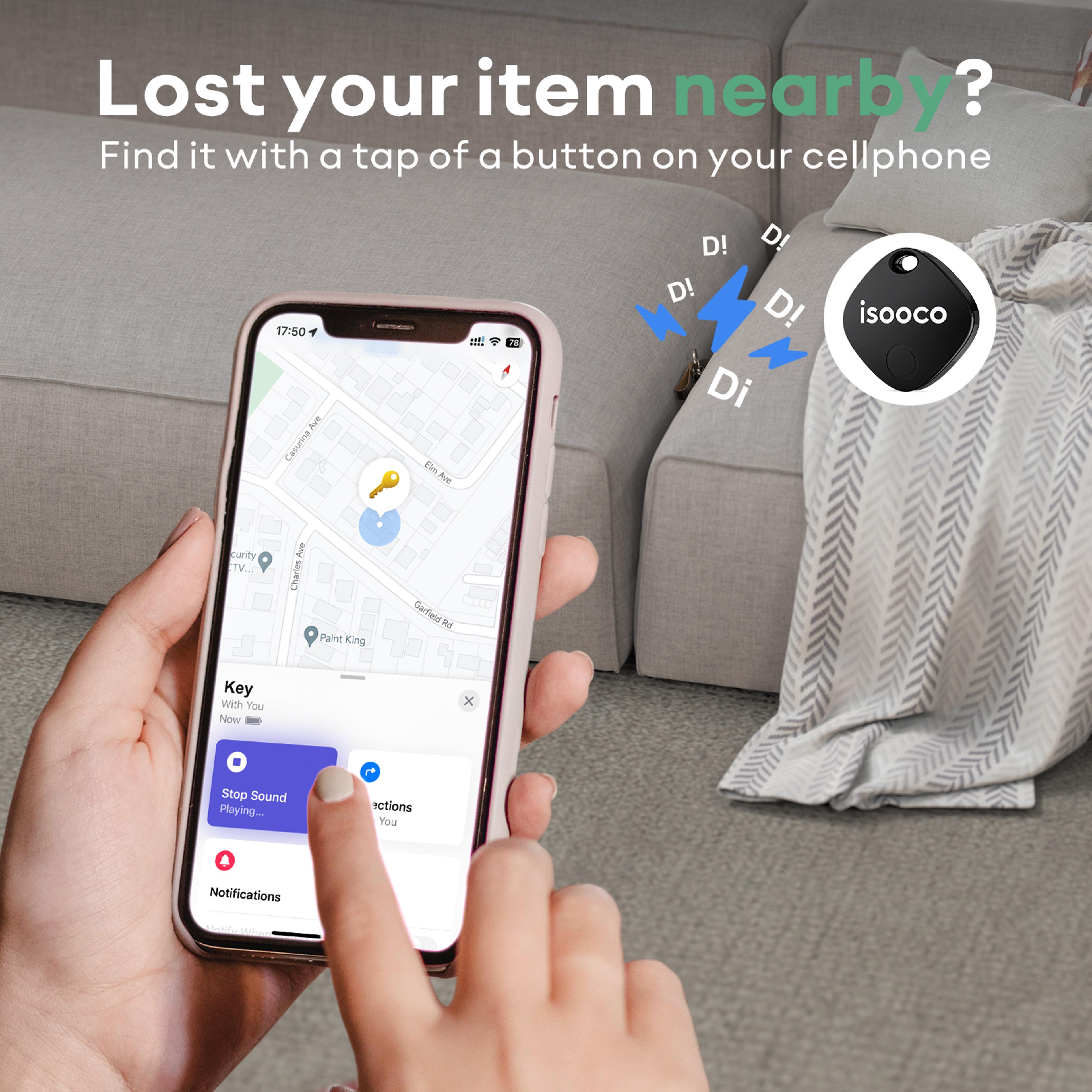 Mini Bluetooth Smart Item Tracker For IOS With Find My And Replaceable Battery 3