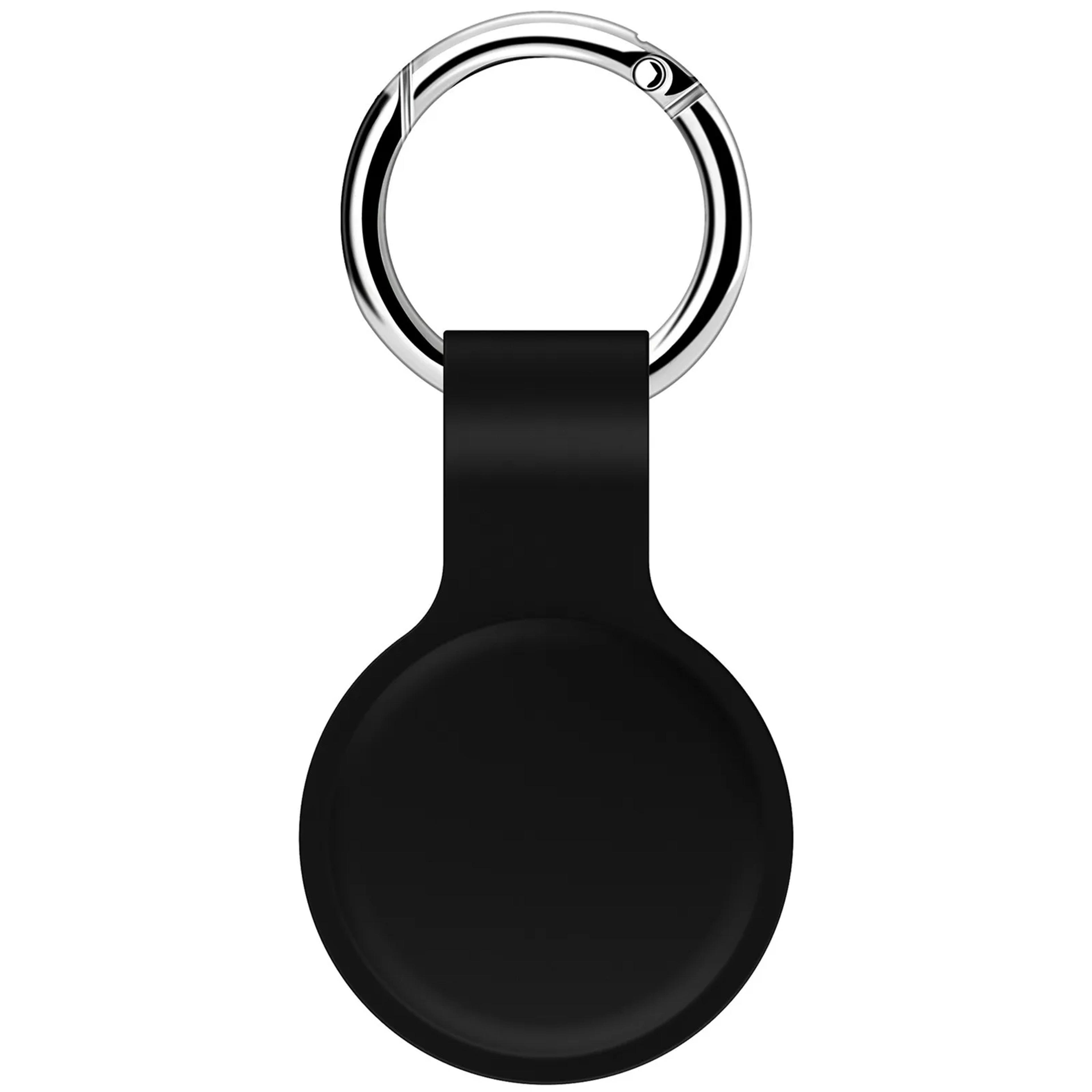 Liquid Silicone Air Tag Protective Case With Keychain 7