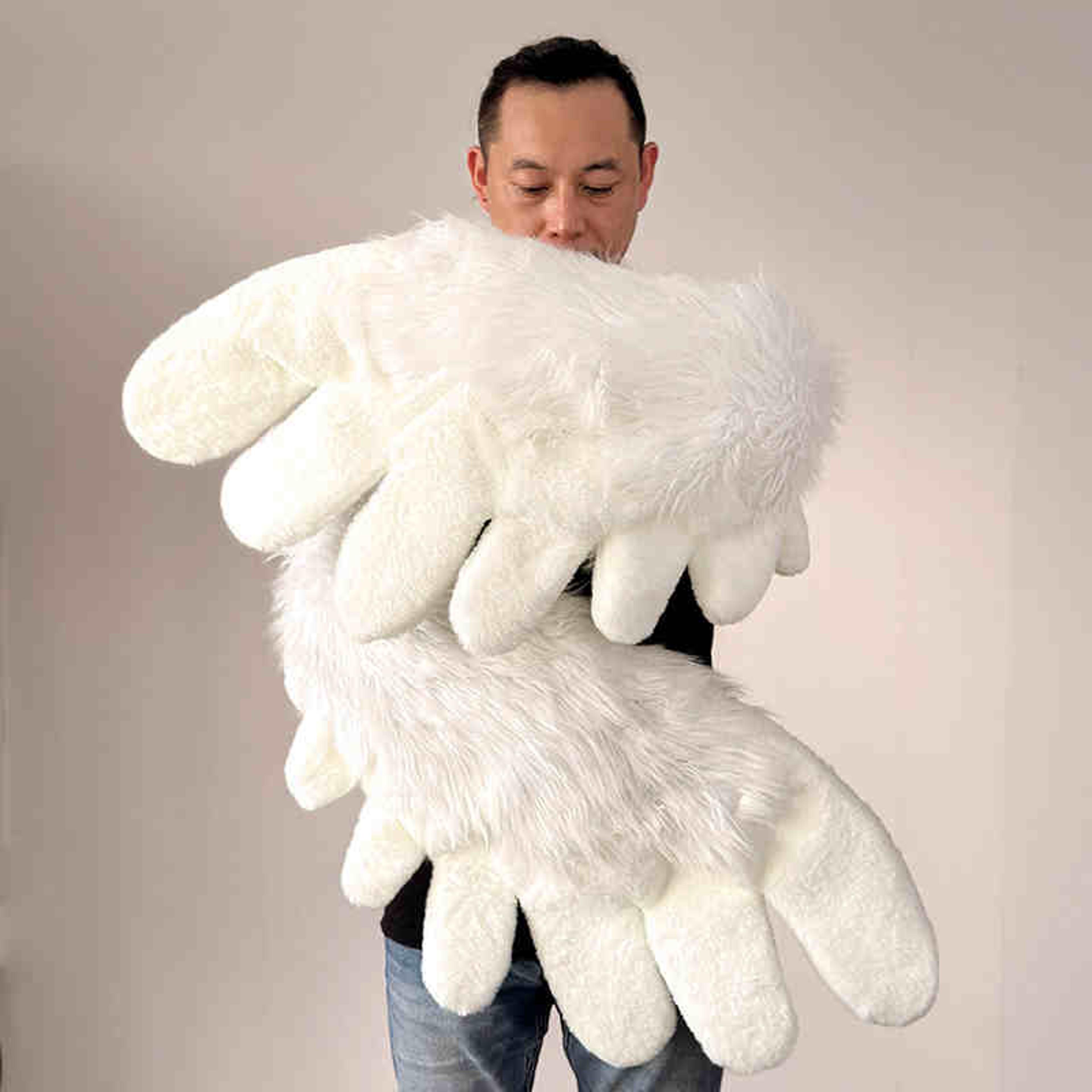 plush animal paw cosplay gloves for kigurumi costumes
