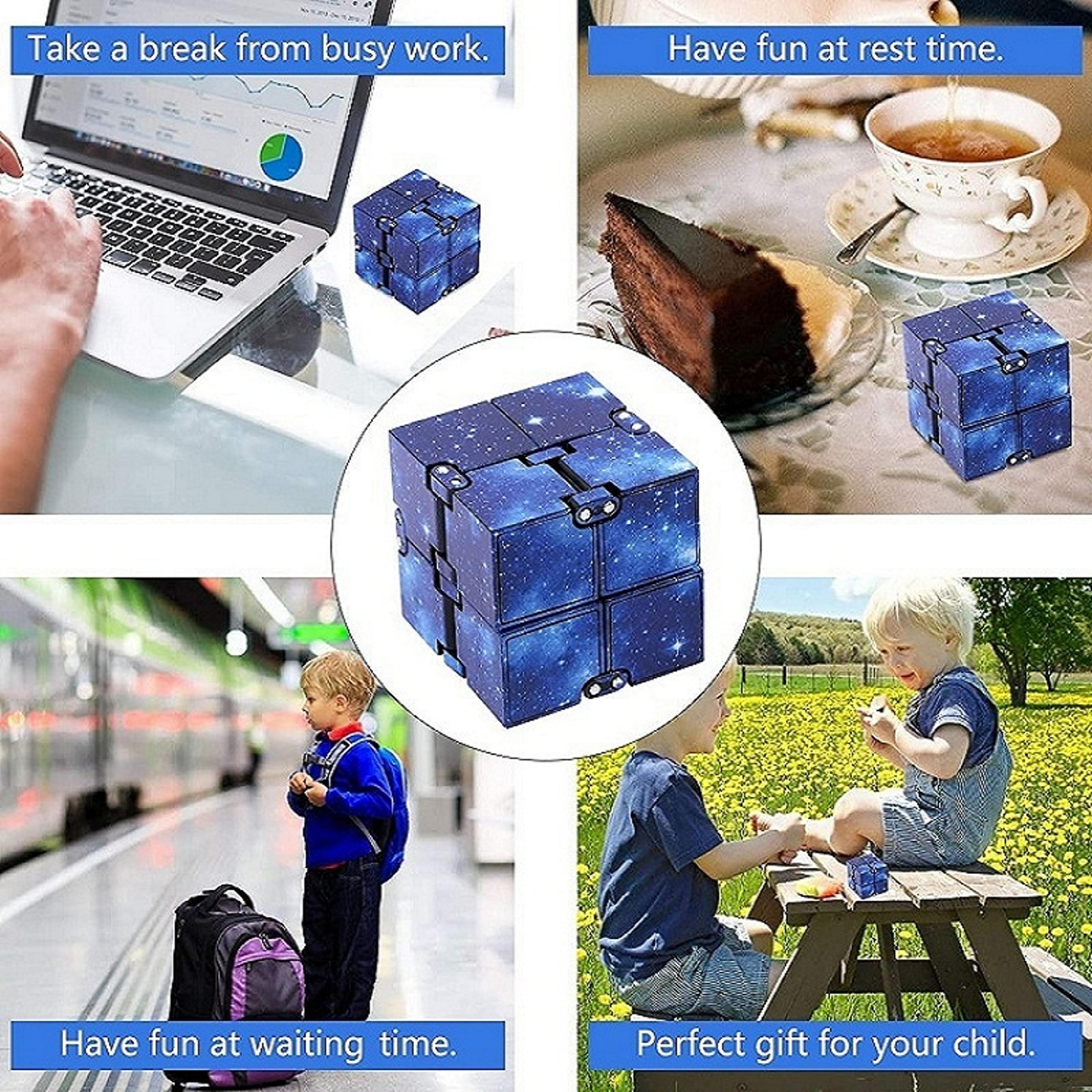 Infinity Cube Plastic Flip Fidget Puzzle Toy For Ages Fourteen And Up 5