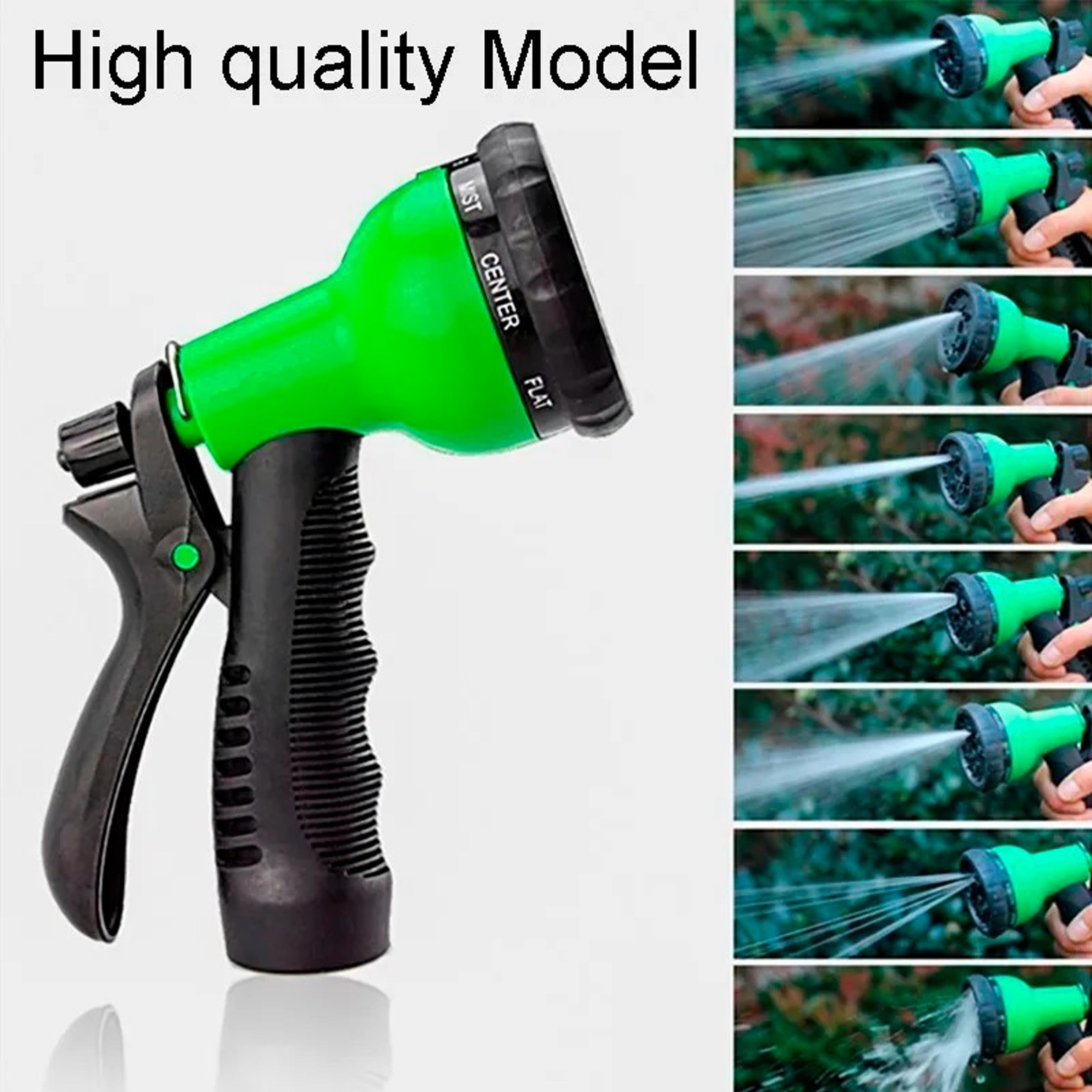 eight mode high pressure garden hose nozzle for car washing yard watering and irrigation