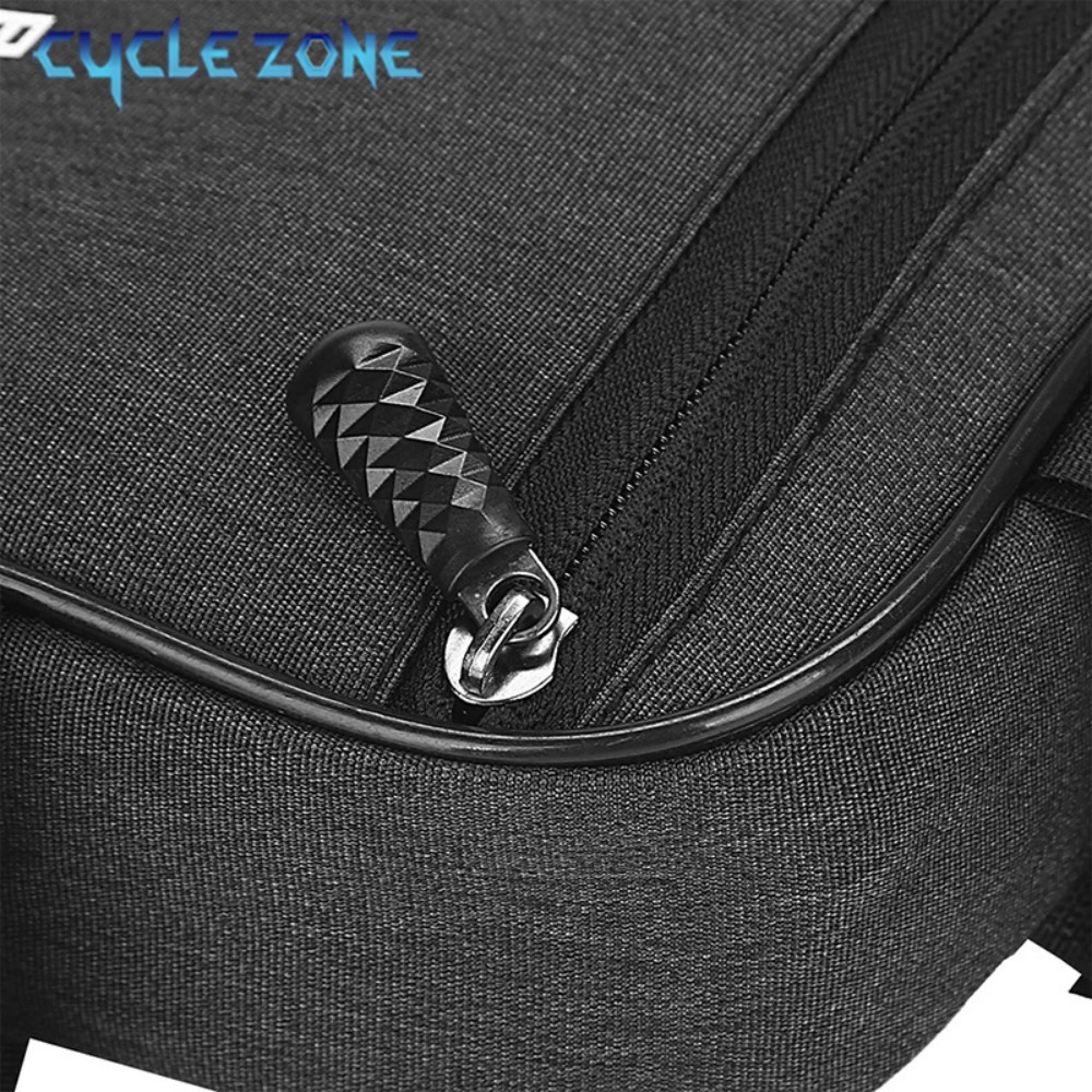 Bicycle Triangle Frame Bag Polyester Cycling Storage Pouch For MTB Road And Everyday Bikes 4