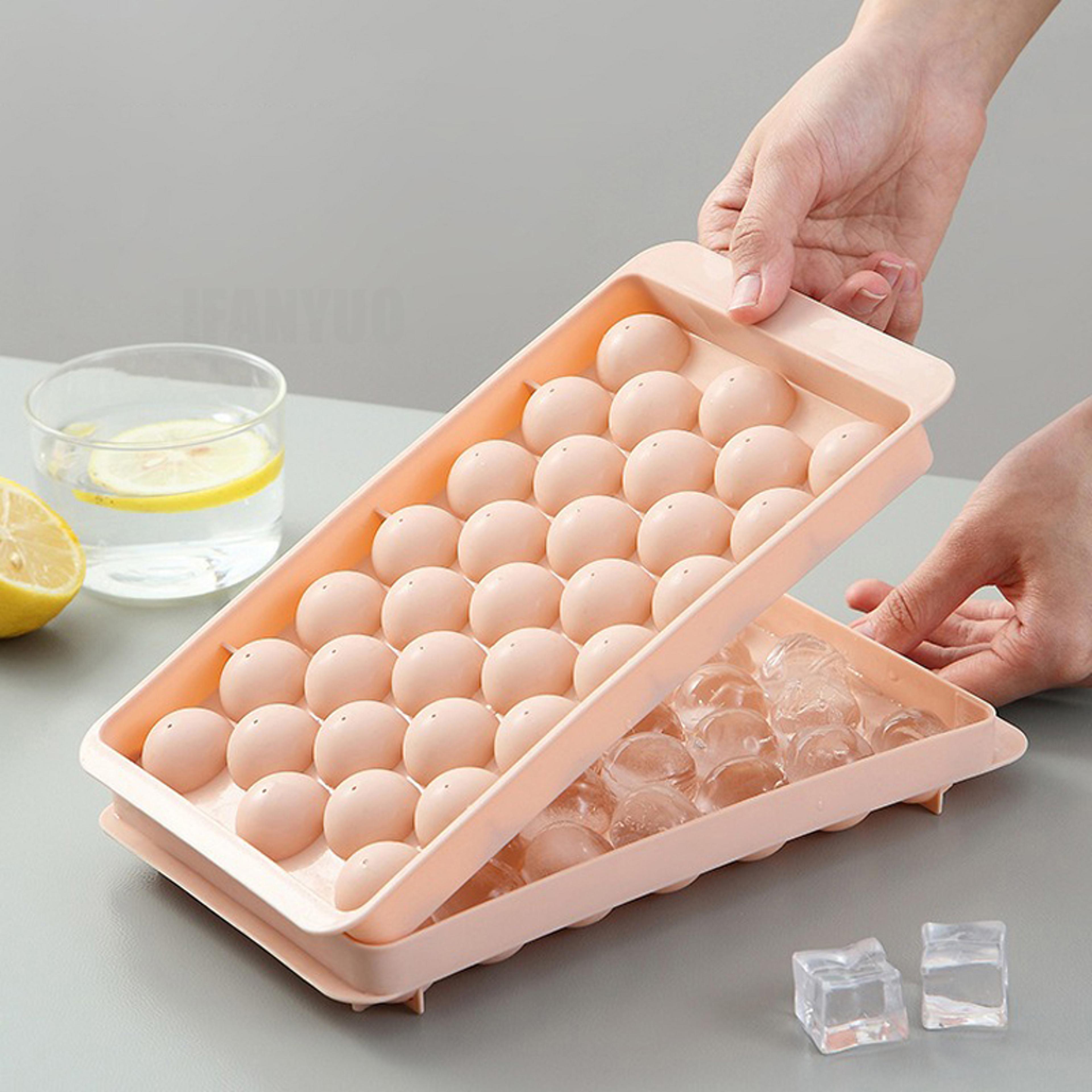 Plastic Ice Ball Mold Tray For Whiskey Ice Popsicles And Frozen Treats 1